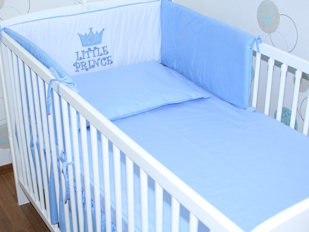 Primawela Babybettwäsche Baby Bettset -5-6 teiliges Set mit Chiffon Himmel günstig online kaufen