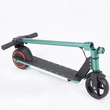 Vankel Cityroller 6.5 Zoll Faltbarer E-Scooter für 6-12 Jahren Kinder, 150,00 W, 12,00 km/h, 150W motor bis zu 12 km/h LED Display, Leichter Elektroroller mit EBS