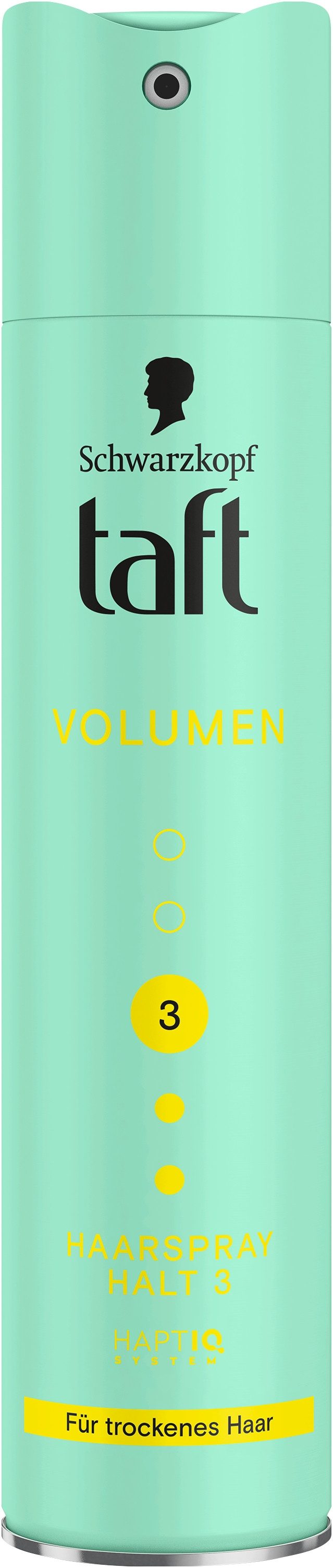 Taft Haarspray Volumen-Haarspray für trockenes Haar, Vergan, 250 ml, 1-tlg., HaptIQ System