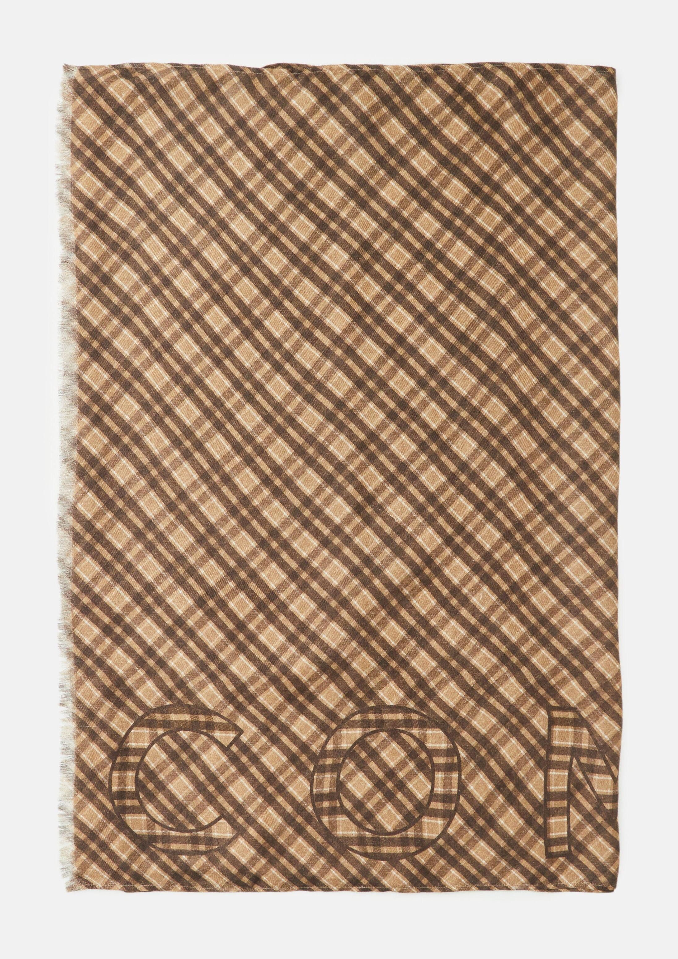 comma Schal Tuch, Weicher Print-Schal aus 100% Modal
