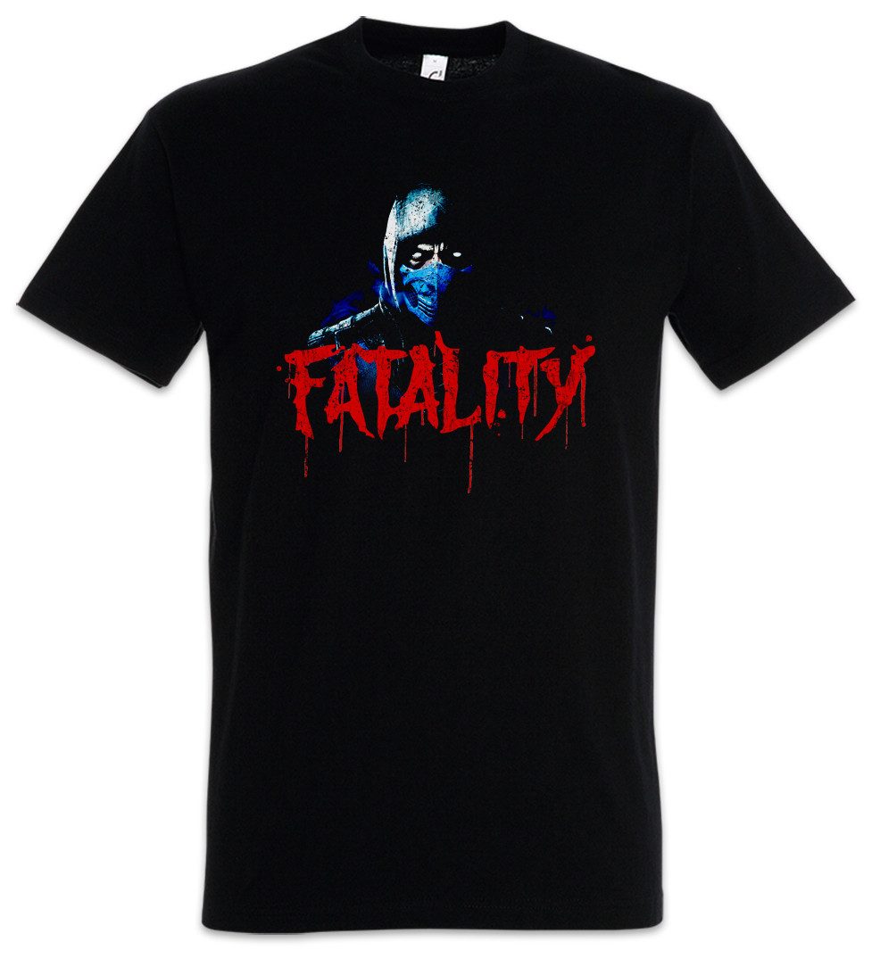 Urban Backwoods Print-Shirt Vintage Sub-Zero Fatality Herren T-Shirt Mortal günstig online kaufen