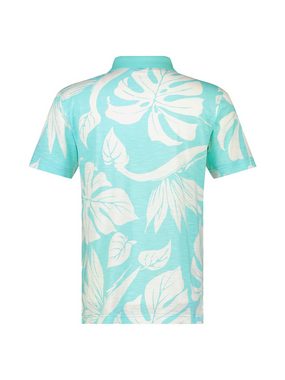 LERROS Poloshirt LERROS Poloshirt im Hawaiian-Style