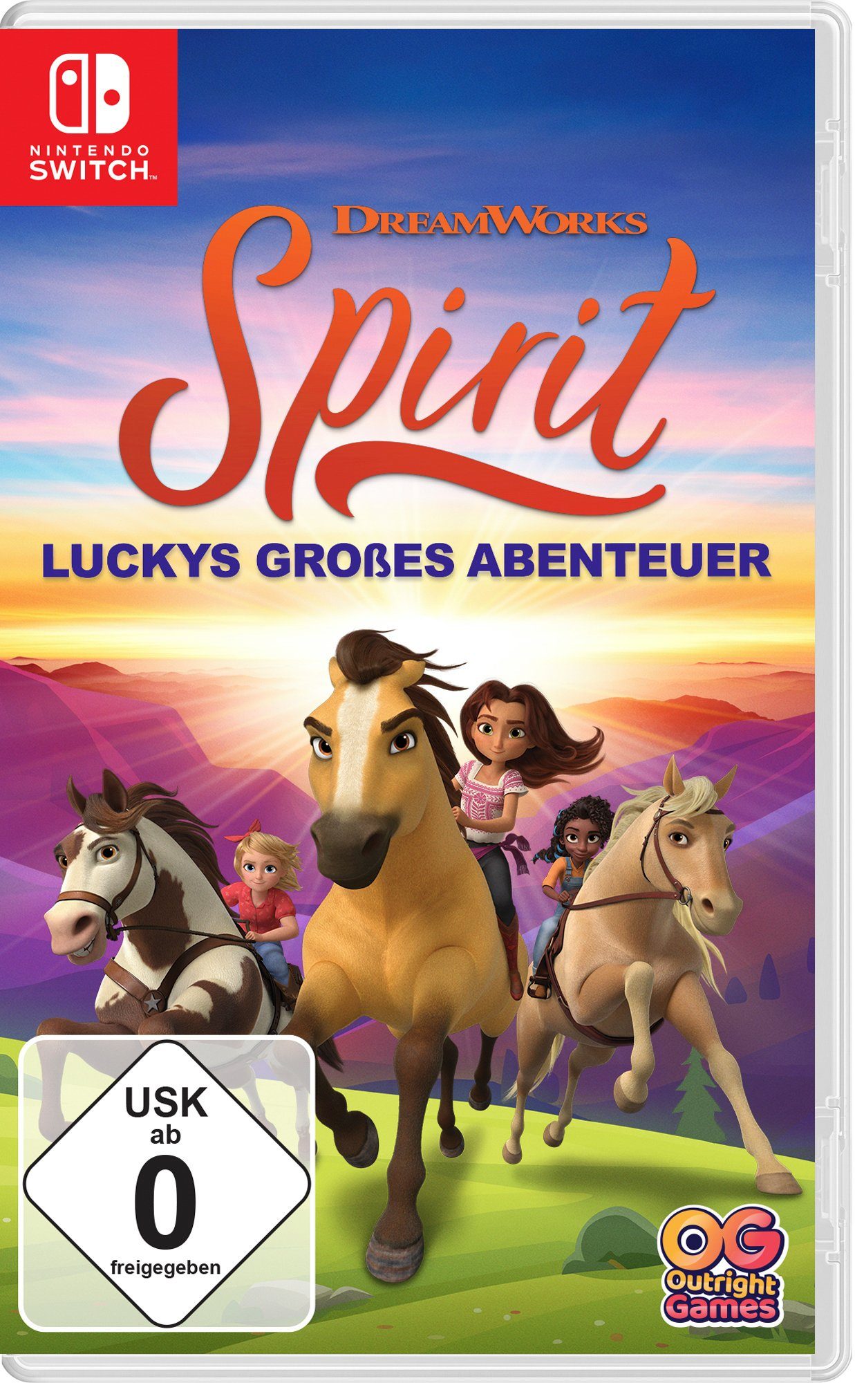 DreamWorks Spirit Luckys großes Abenteuer Nintendo Switch