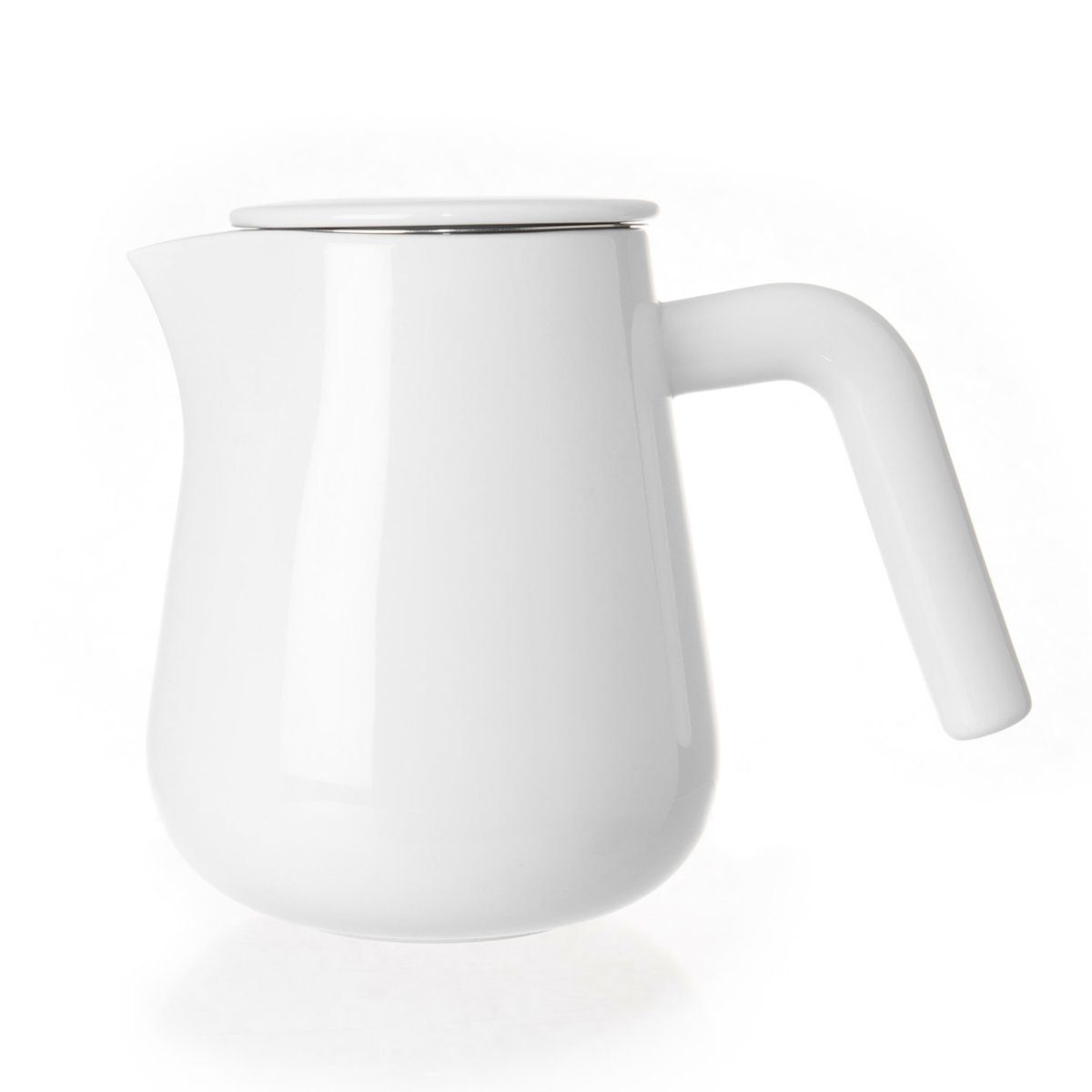 Carl Henkel Kaffeekanne Kaffeebrüher ARCA X-TRACT 0.8 l, Porzellan weiß, 0.80 l