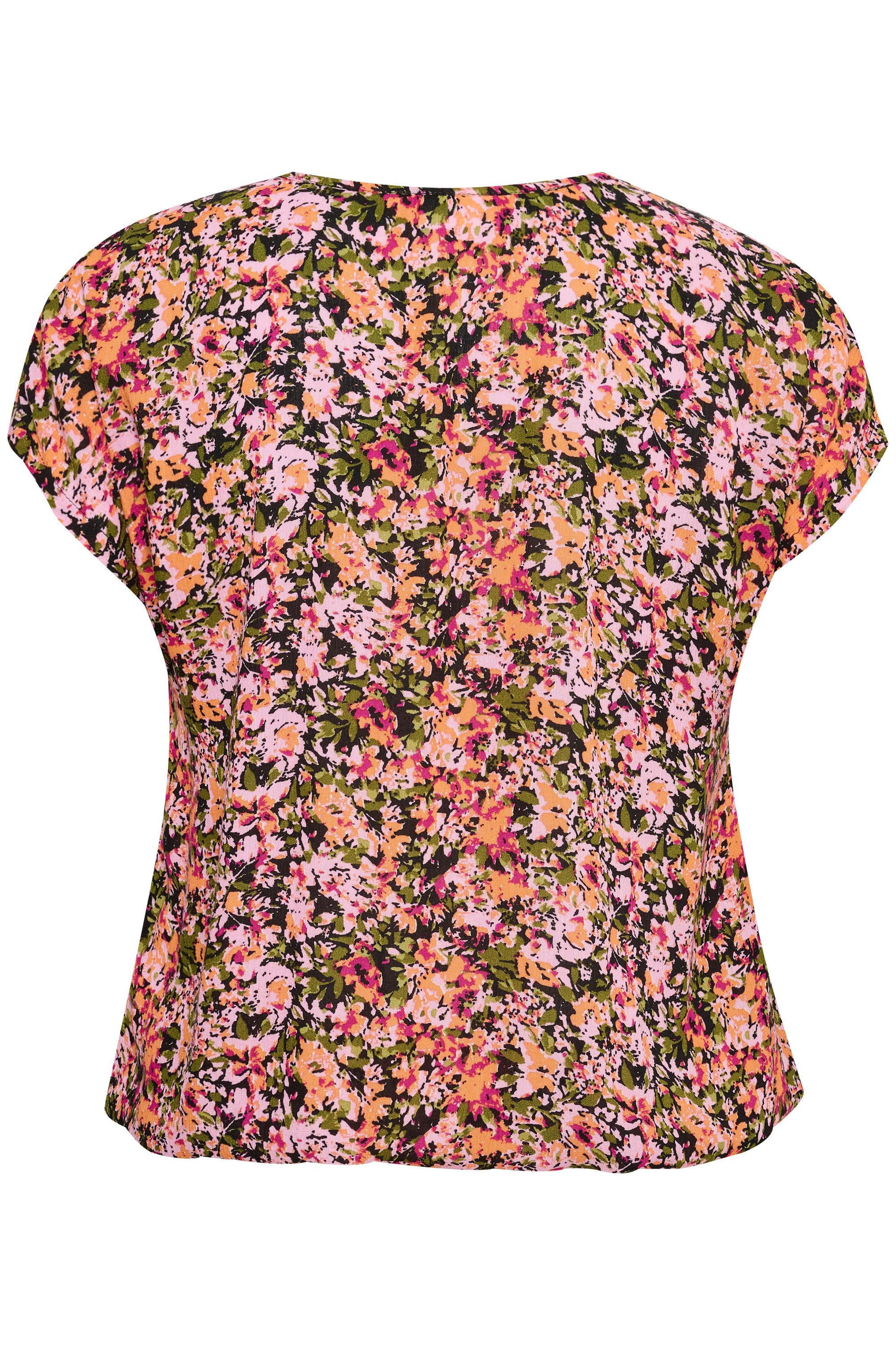 KAFFE Curve Kurzarmbluse Kurzarm-Bluse KCami Große günstig online kaufen