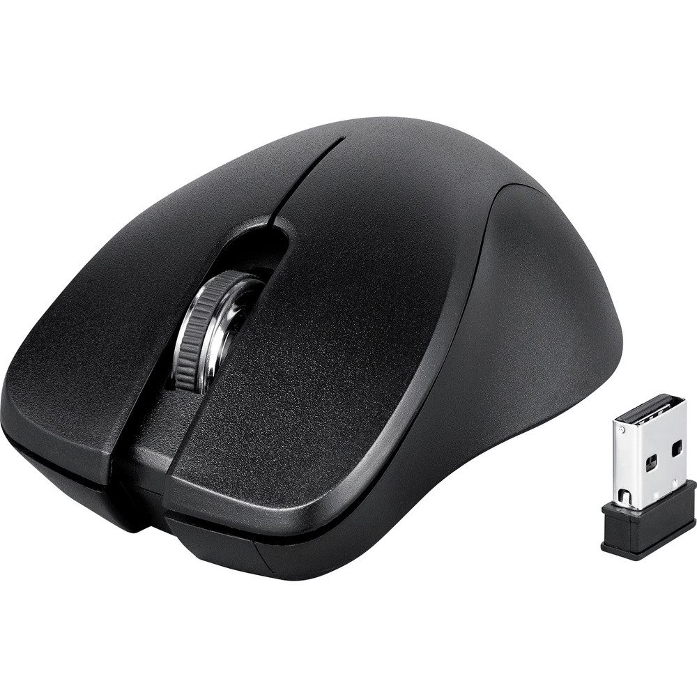 Perixx Perixx PERIMICE-621 B Ergonomische Maus Funk Schwarz Geräuscharm Mäuse