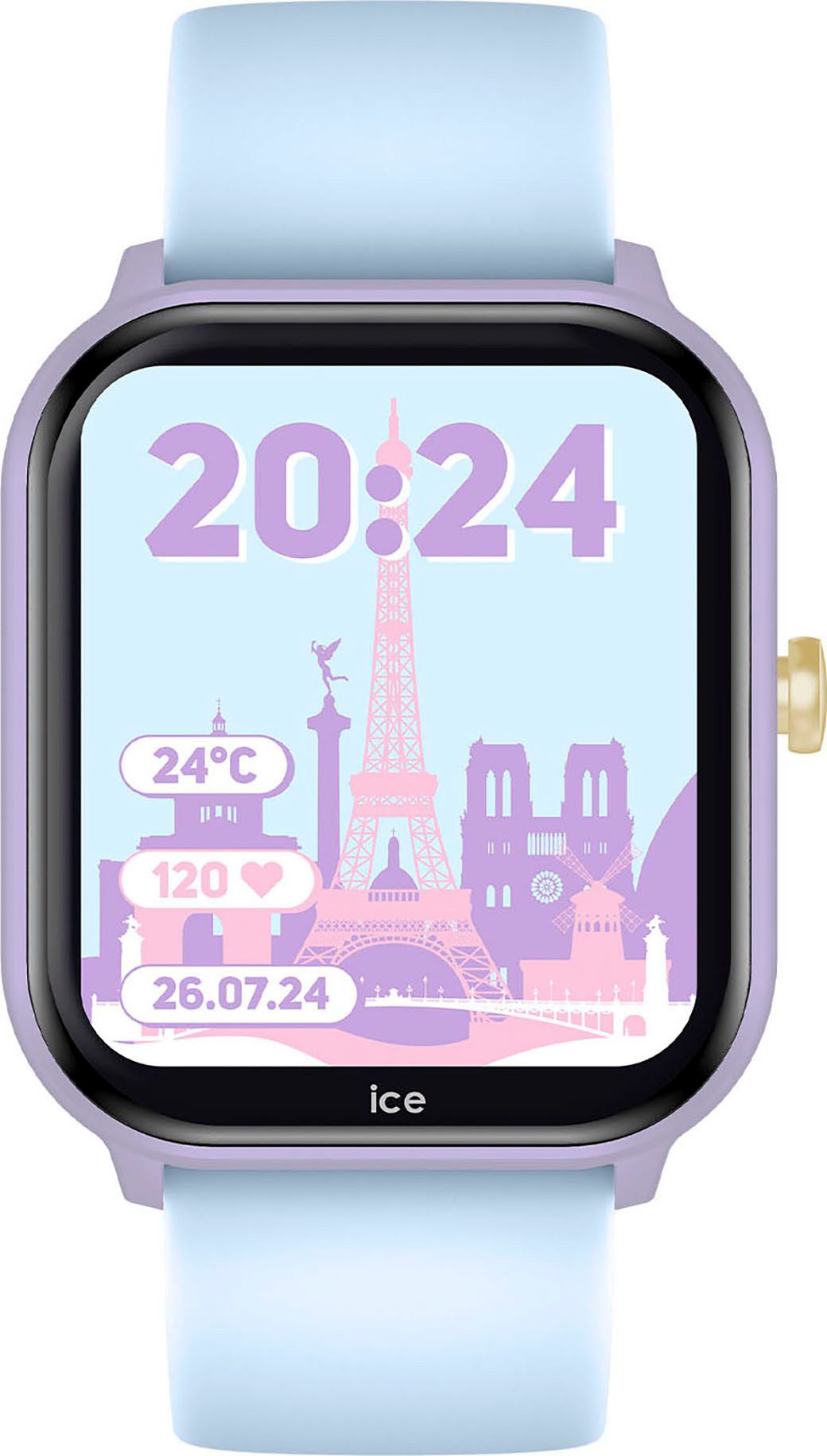 ice-watch ICE smart junior 2.0 Smartwatch, Armbanduhr, Mädchenuhr, Kinderuhr, Silikonarmband, Spiele, Sportprofil