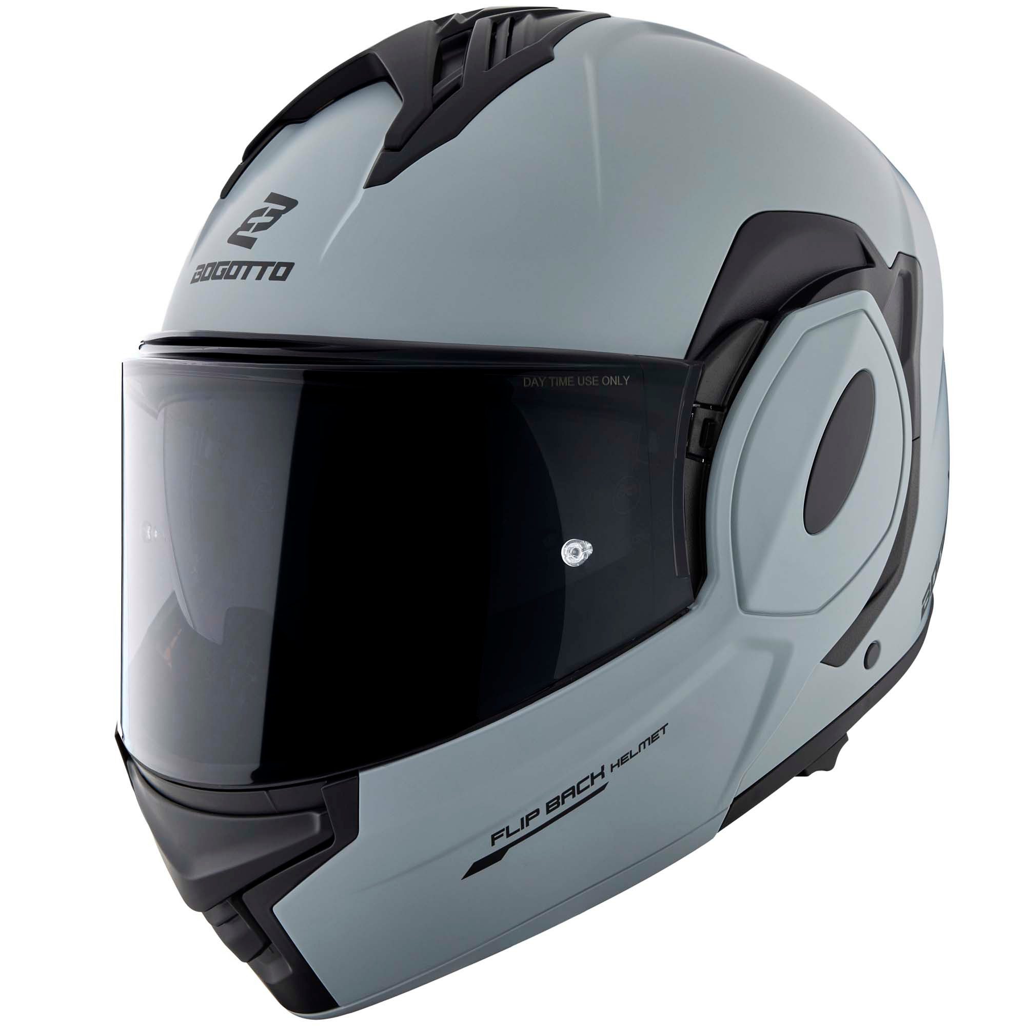 Bogotto Motorradhelm FS-X600 Klapphelm, vorbereitet für Kommunikationssystem,geeignet für Brillenträger,v