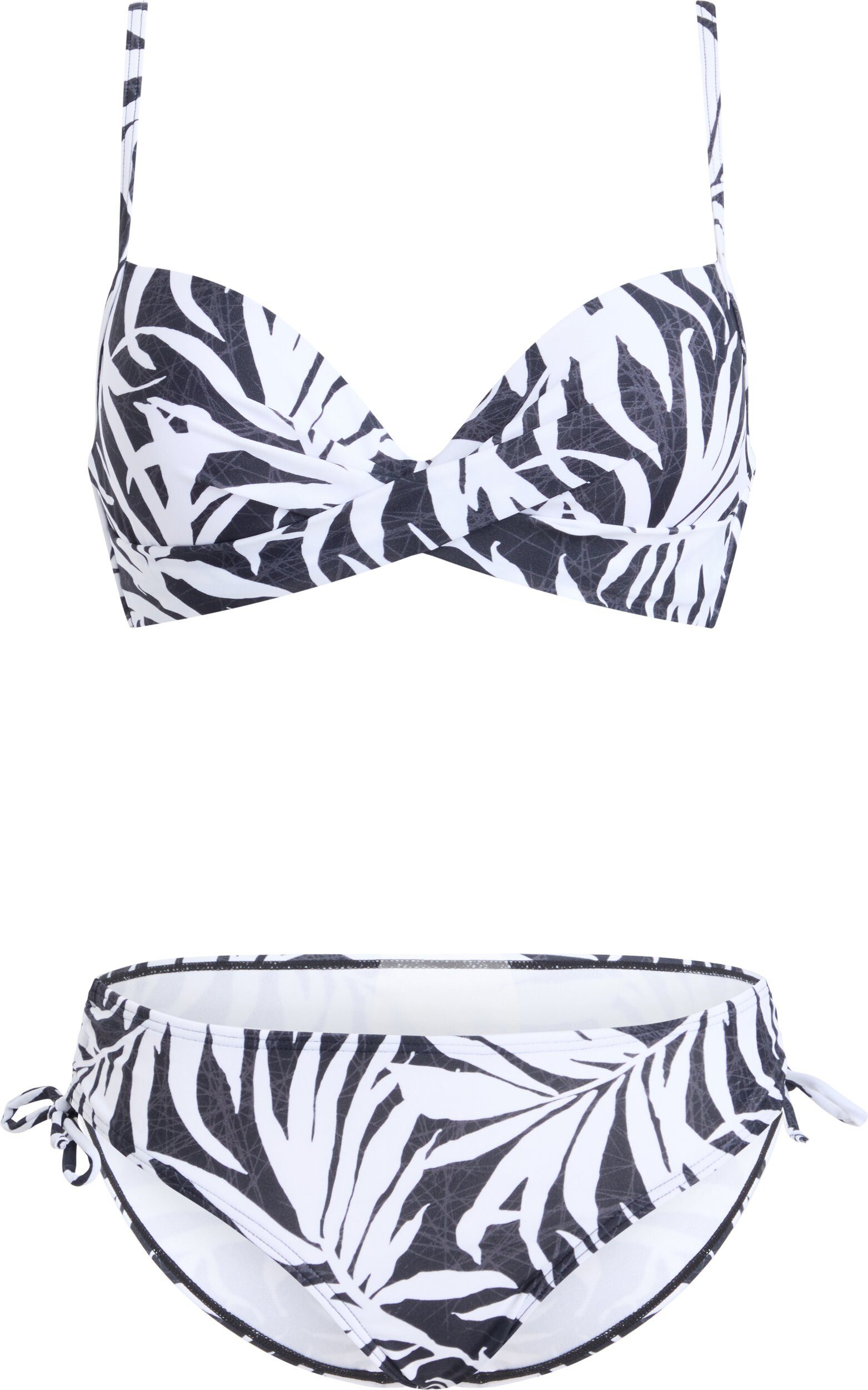 FIREFLY Bügel-Bikini Da.-Bikini Marina W Abstract Garden AOP/BLACK