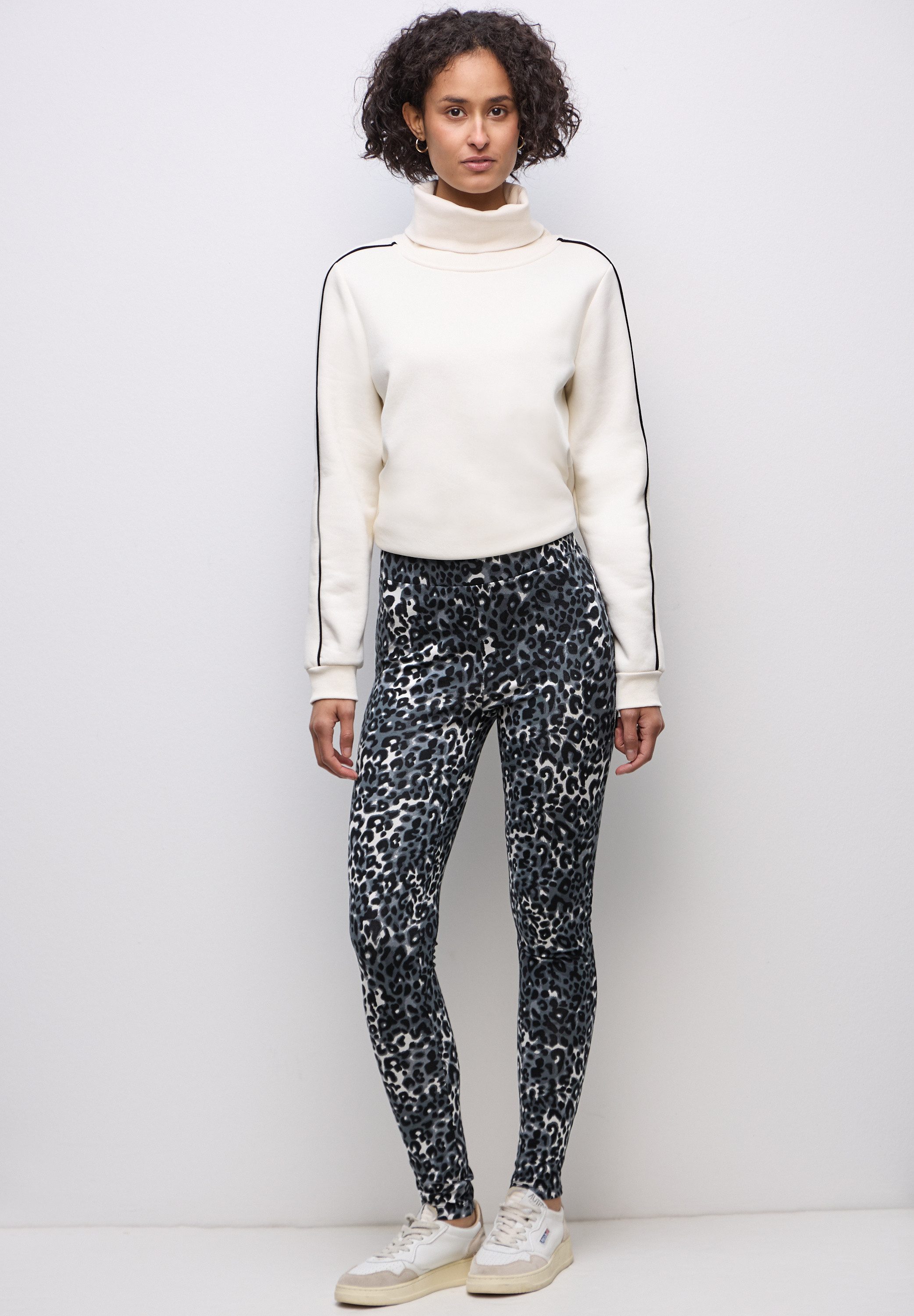 STREET ONE Leggings aus Baumwolle mit Stretchanteil