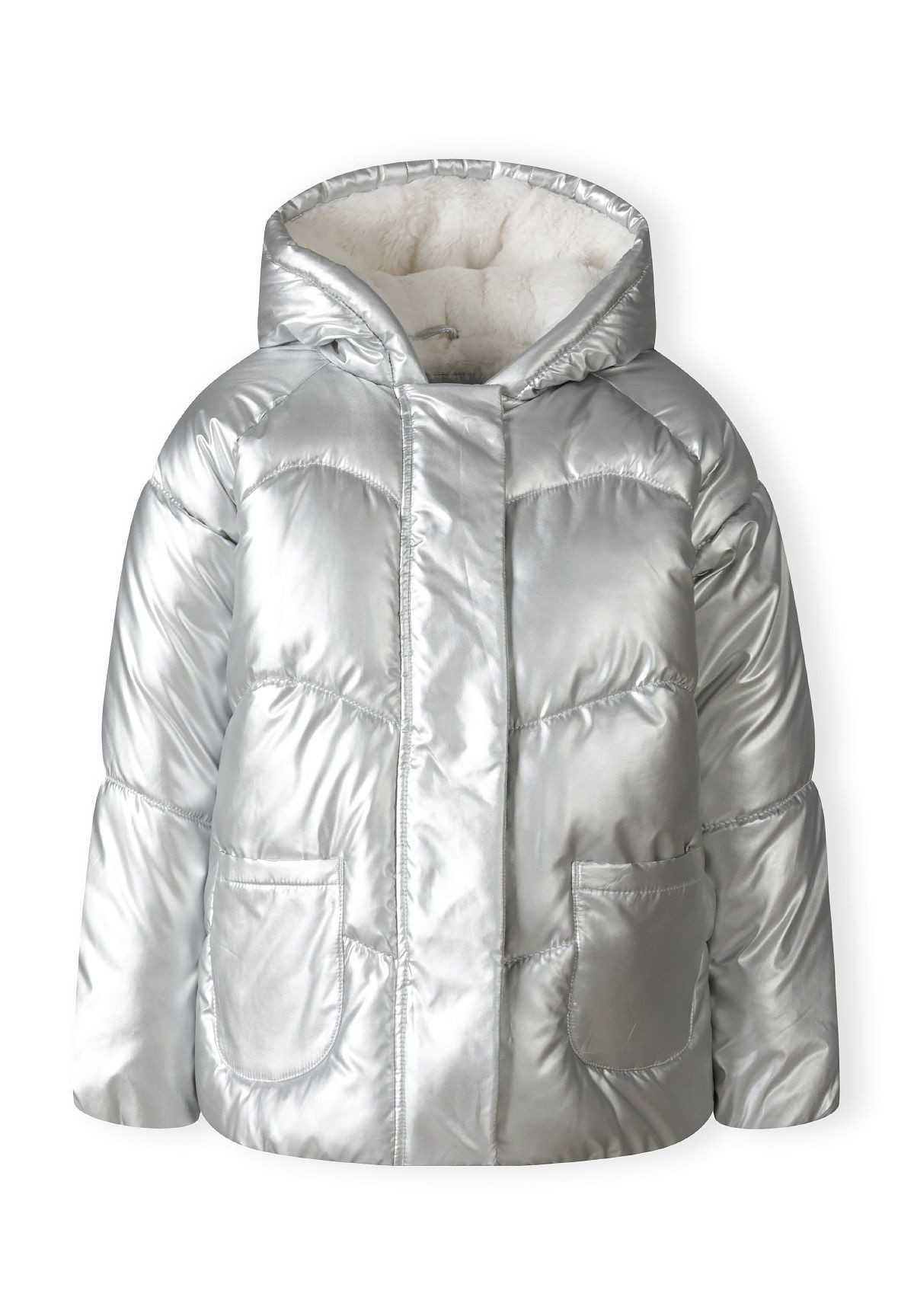 MINOTI Wintermantel Gefütterte Jacke im Matalic-Look, günstig online kaufen