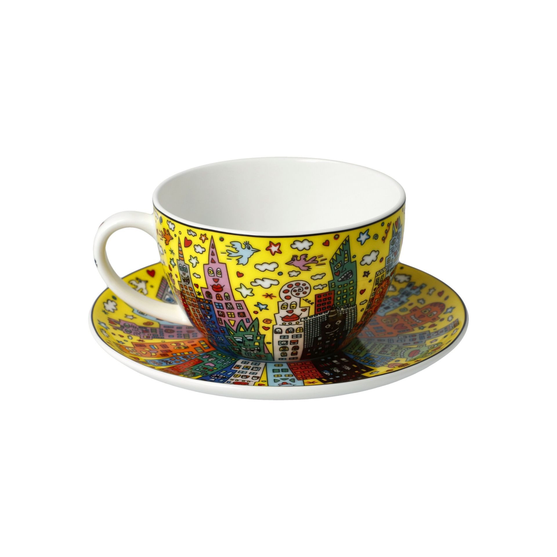 Goebel Tasse New York Sunset 15x7x15 cm, Porzellan, Spülmaschinengeeignet; Mikrowellengeeignet