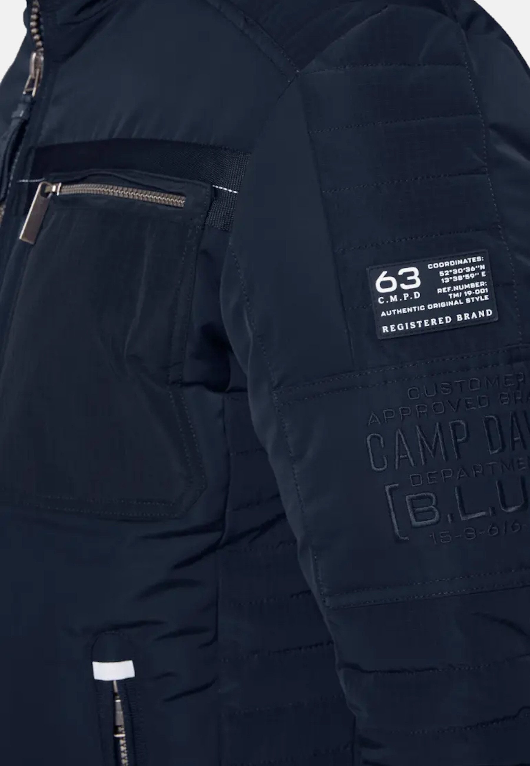 CAMP DAVID Steppjacke Jacke Steppjacke (1-St)