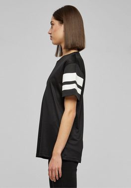 URBAN CLASSICS T-Shirt Urban Classics Damen Ladies Stripe Mesh Tee (1-tlg)