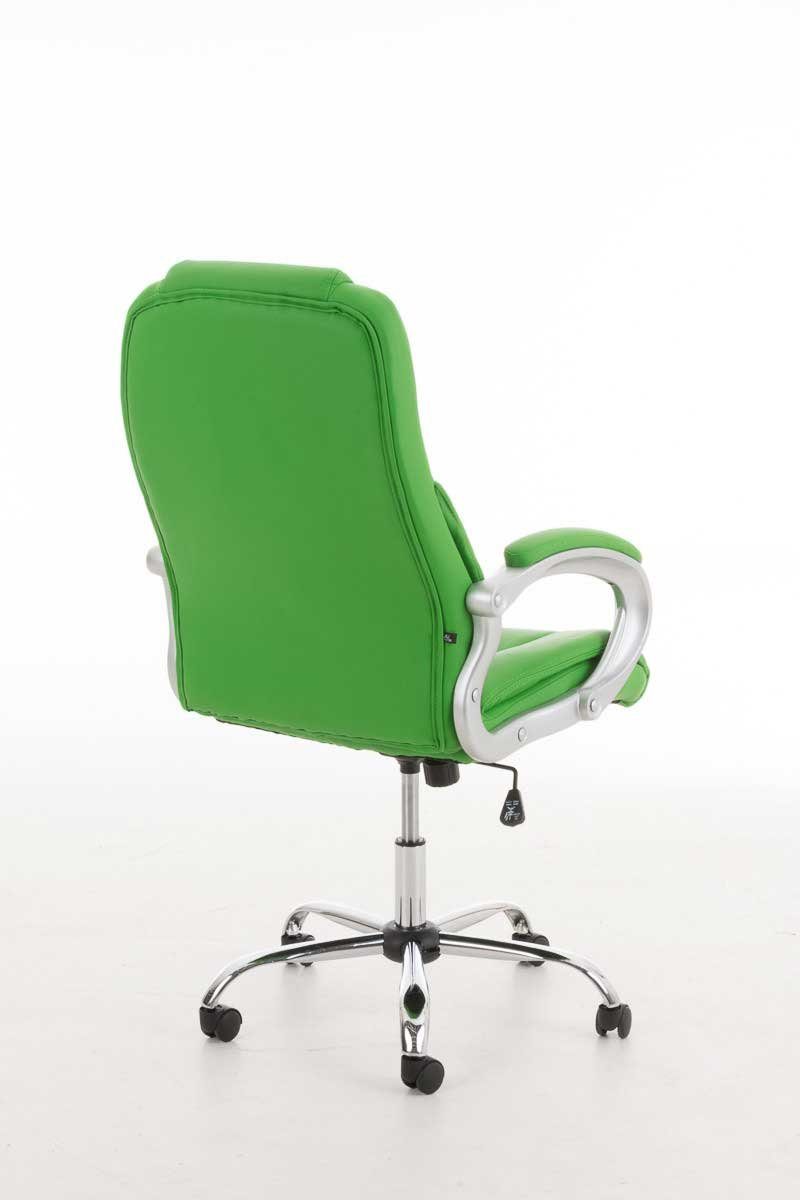 Kunstleder Schreibtischstuhl höhenverstellbar BIG CLP grün V2, Apoll
