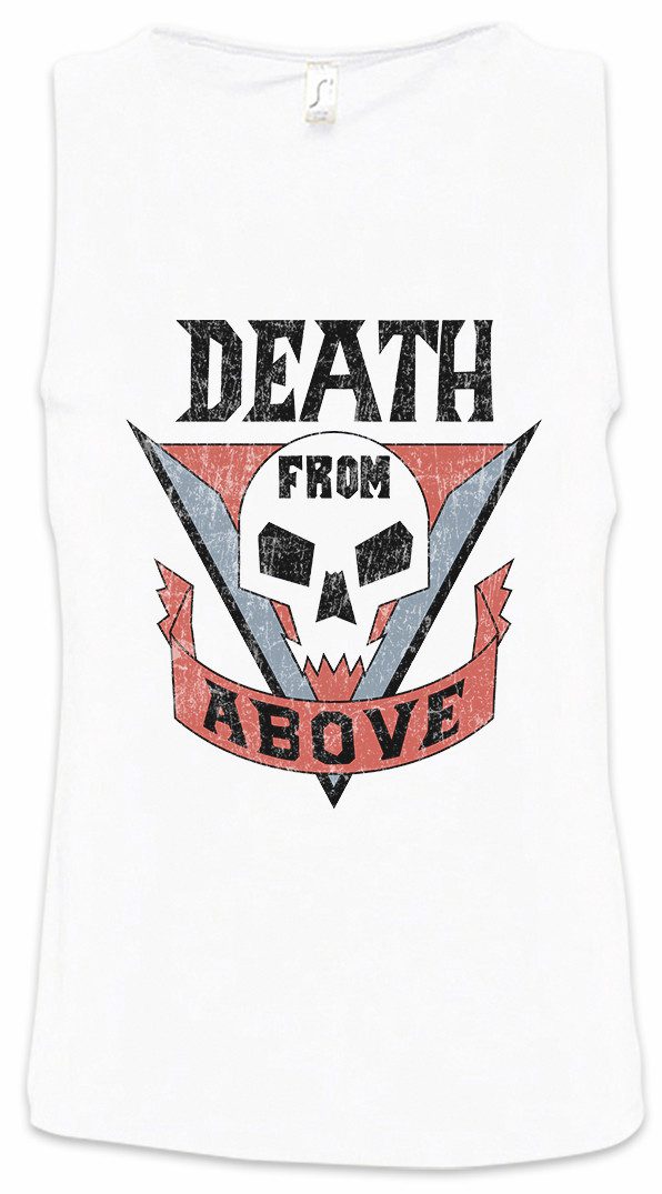 Urban Backwoods Tanktop Death From Above Ärmelloses T-Shirt Rico's Tattoo Starship Movie Symbol Mobile Infantry Flagge