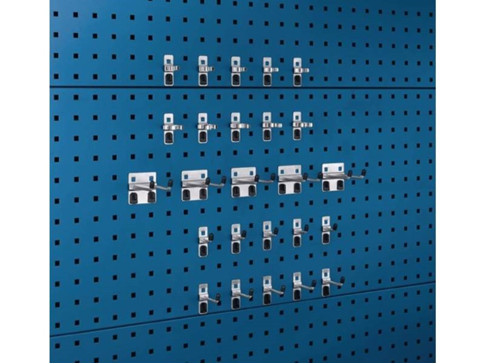 Bott Arbeitsplatte BOTT 14030210 Werkzeughaltersortiment 25-tlg.verzinkt für Lochplatte