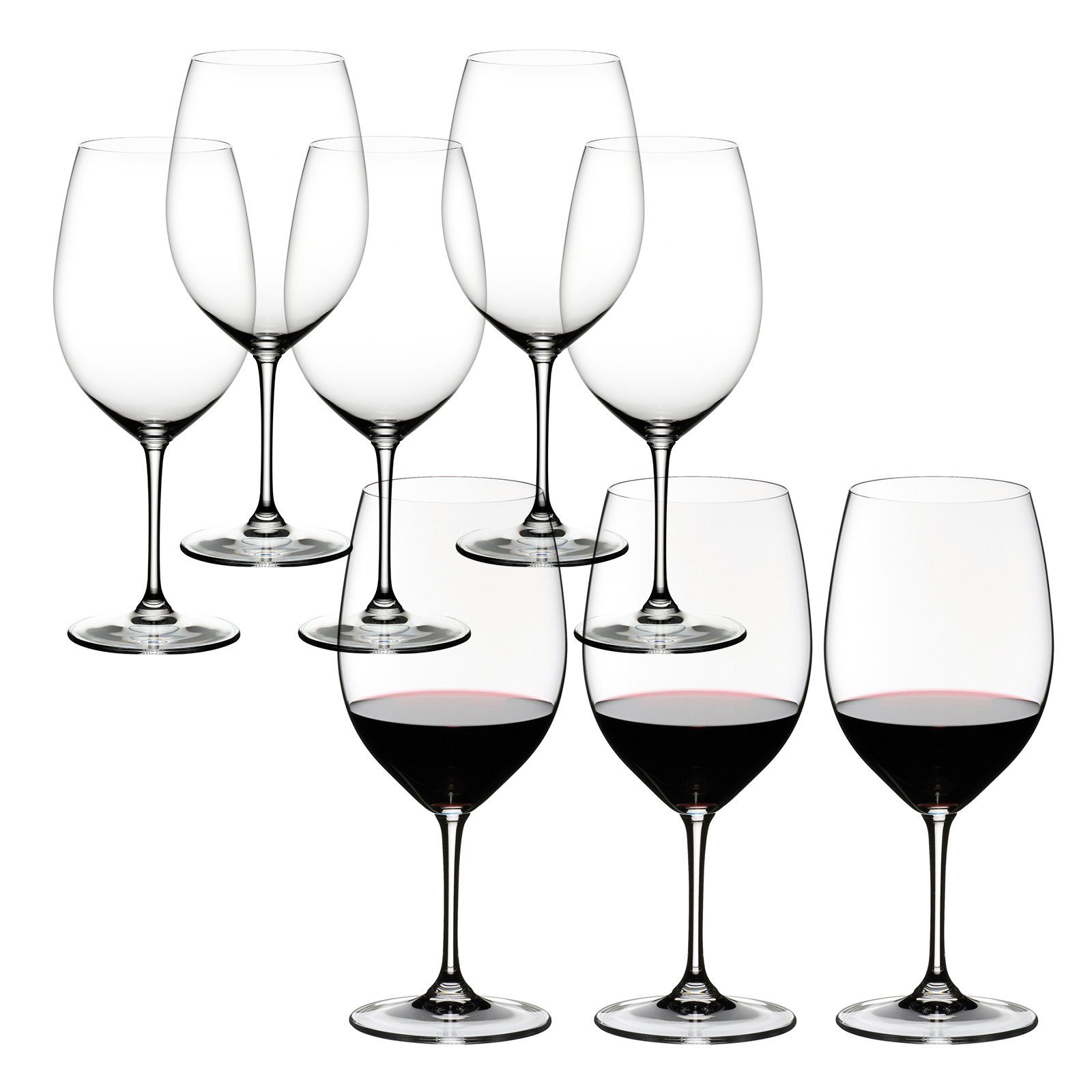 Cabernet Sauvignon/Merlot Glas (Bordeaux), Kristallglas Riedel Glas Vinum RIEDEL