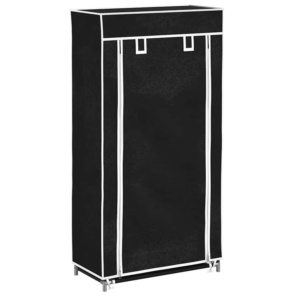 vidaXL Schuhregal Schuhschrank Schuhregal Schuhablage 5 Schicht 58x28x106 cm Schwarz, 1-tlg., Schuhschrank Schuhregal Schuhablage 5 Schicht 58 x 28 x 106 cm Schwarz