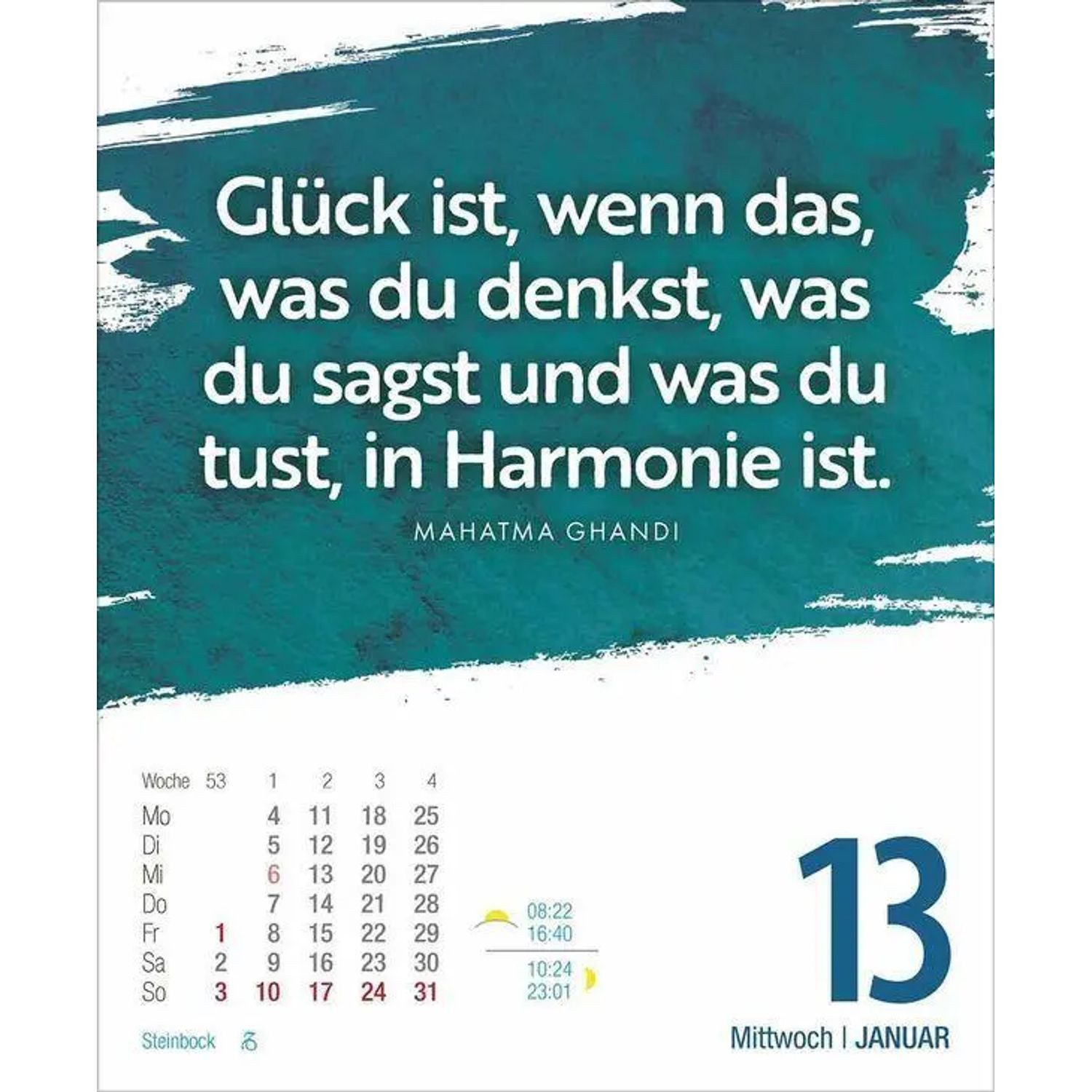 Korsch Verlag Abreißkalender Glückskalender 2027 – Bild 2 von 5