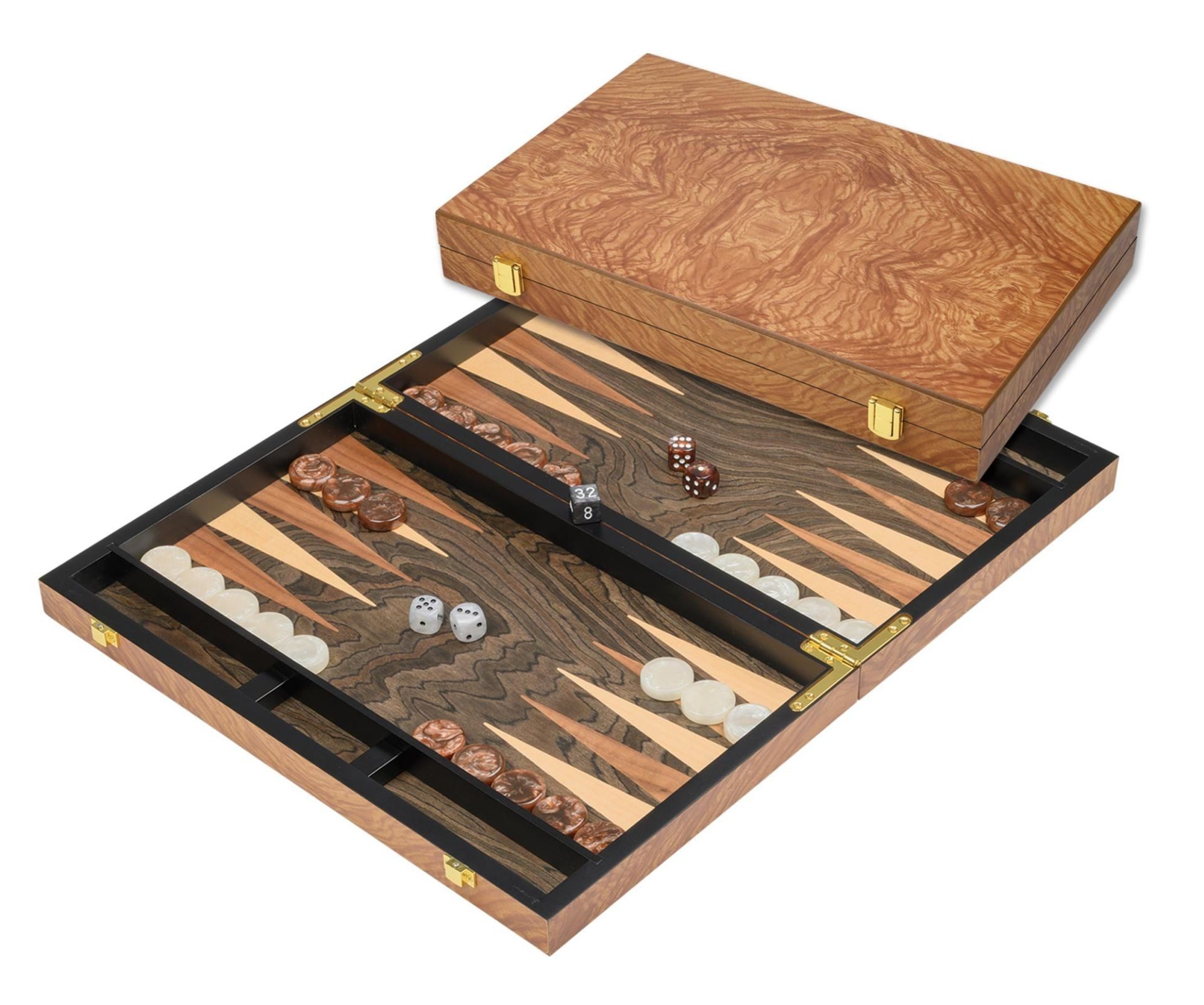 Philos Spiel Philos 1186 - Backgammon Atokos, medium, Holz