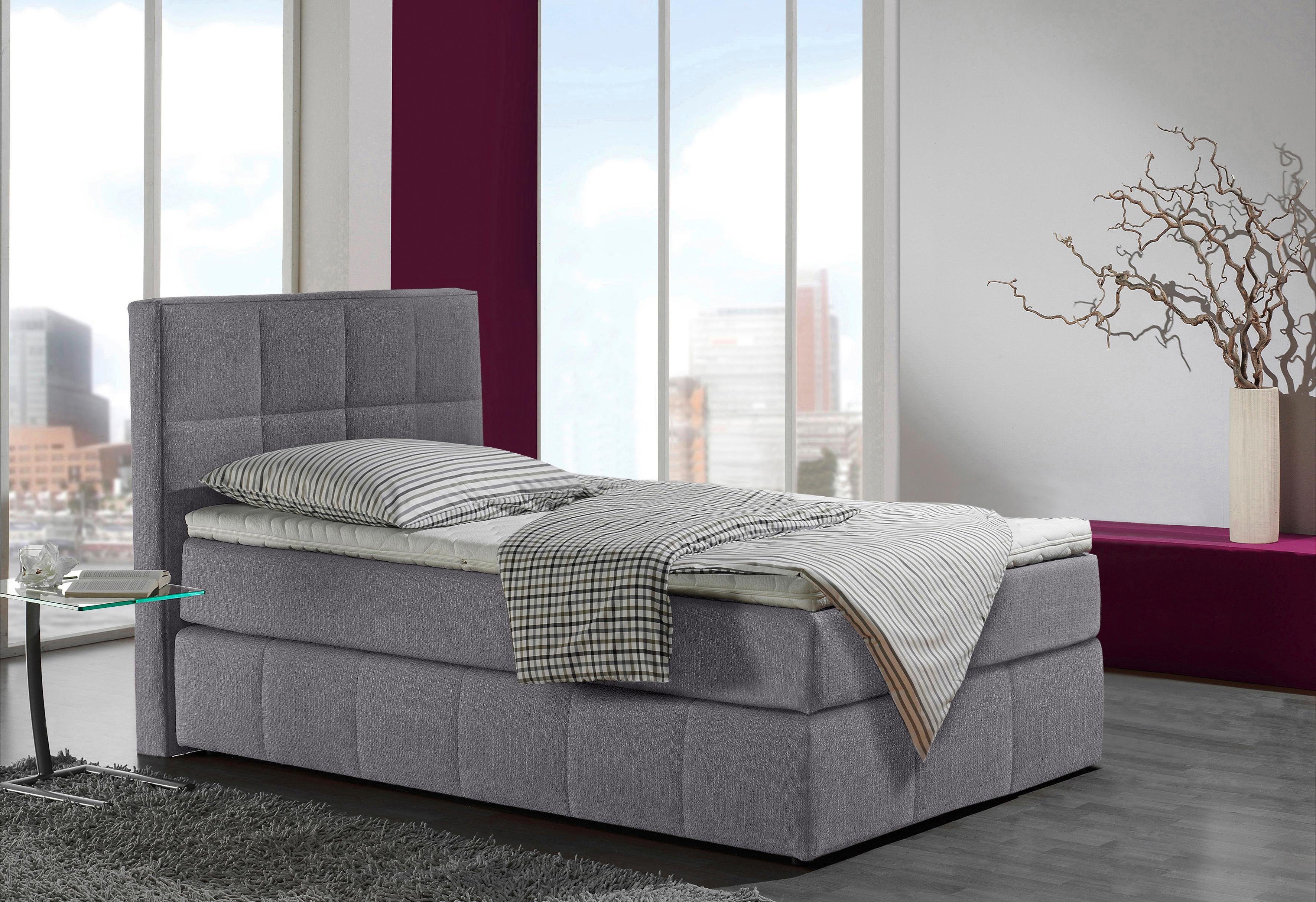 INOSIGN Boxspringbett "Casano", mit feiner Steppung, in 3 Matratzenarten, 2 günstig online kaufen