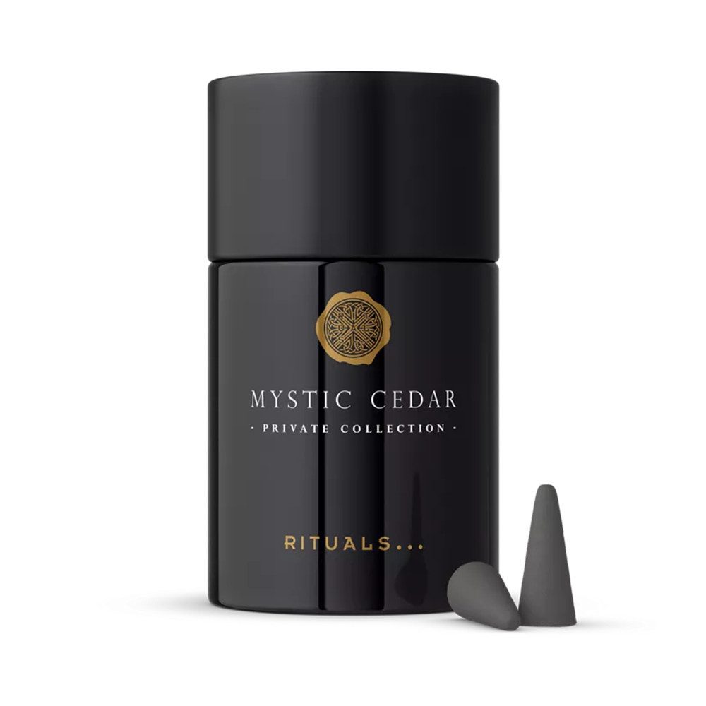 Rituals Räucherkegel Rituals Private Collection Mystic Cedar Incense Cones (Würziger Duft mit Noten von Nelke und Weihrauch, 1-St)