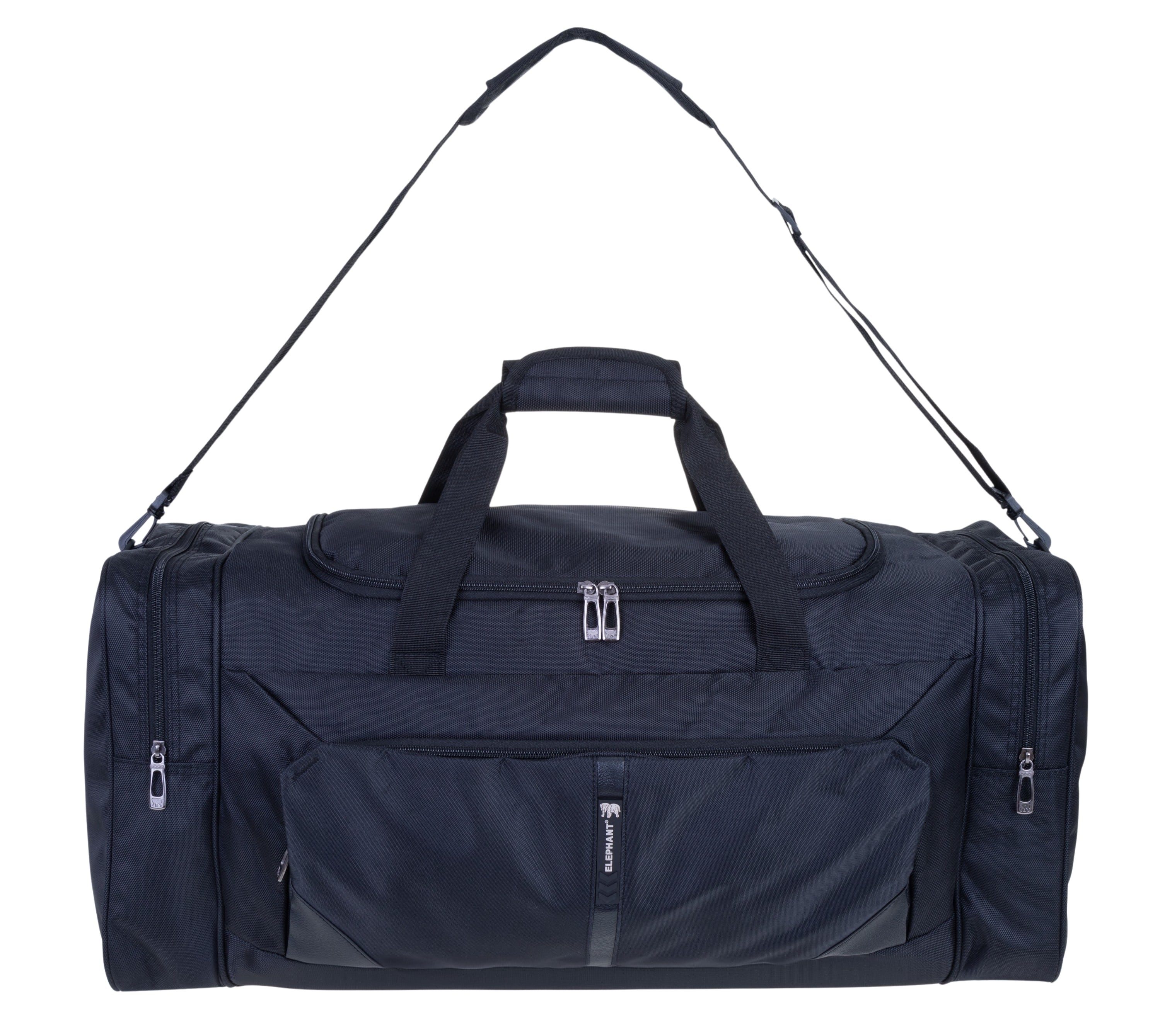 ELEPHANT Sporttasche Reisetasche Sport Tasche Sauna Fitness Force L 52 cm, 40 L Damen Herren Handgepäck Arbeit Fußball + Trinkflasche