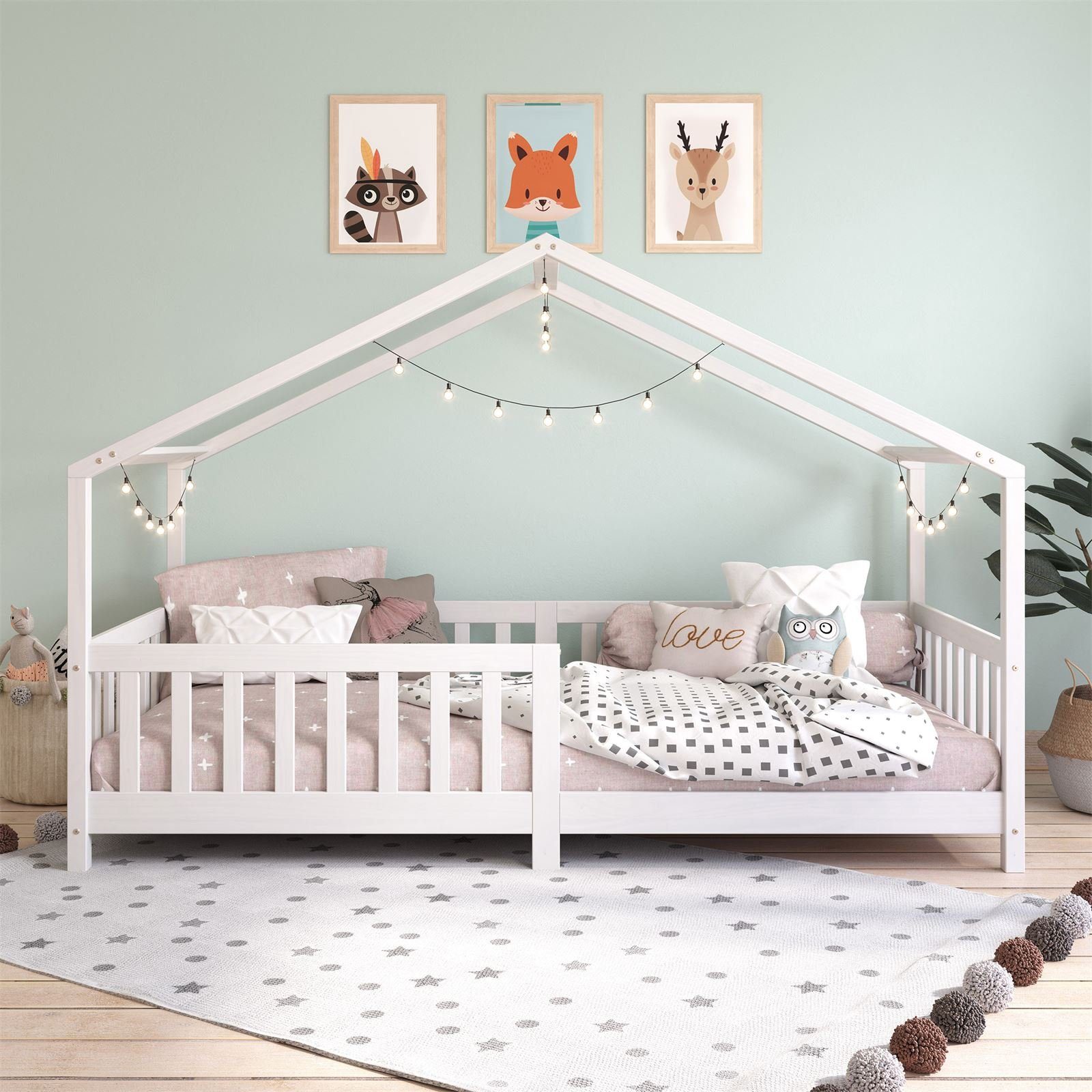 IDIMEX Kinderbett LISAN, Hausbett Tipibett Kinderbett günstig online kaufen