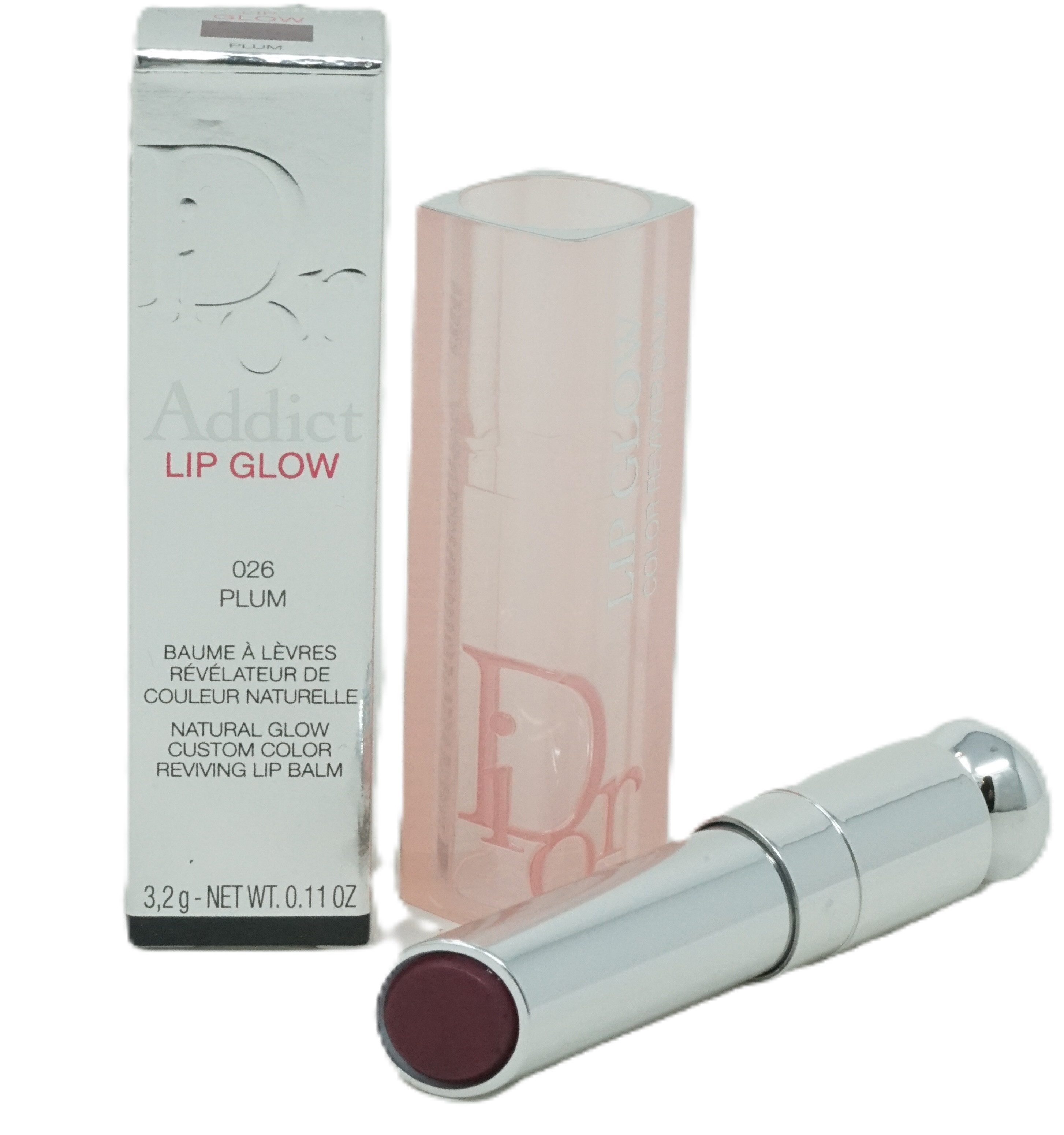Dior Lippenstift Dior Addict Lip Glow Бальзам для губ 3,2g Plum 026