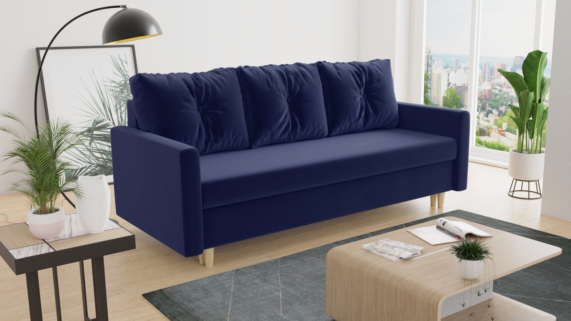Sofnet Schlafsofa Rico, mit Schlaffunktion und günstig online kaufen