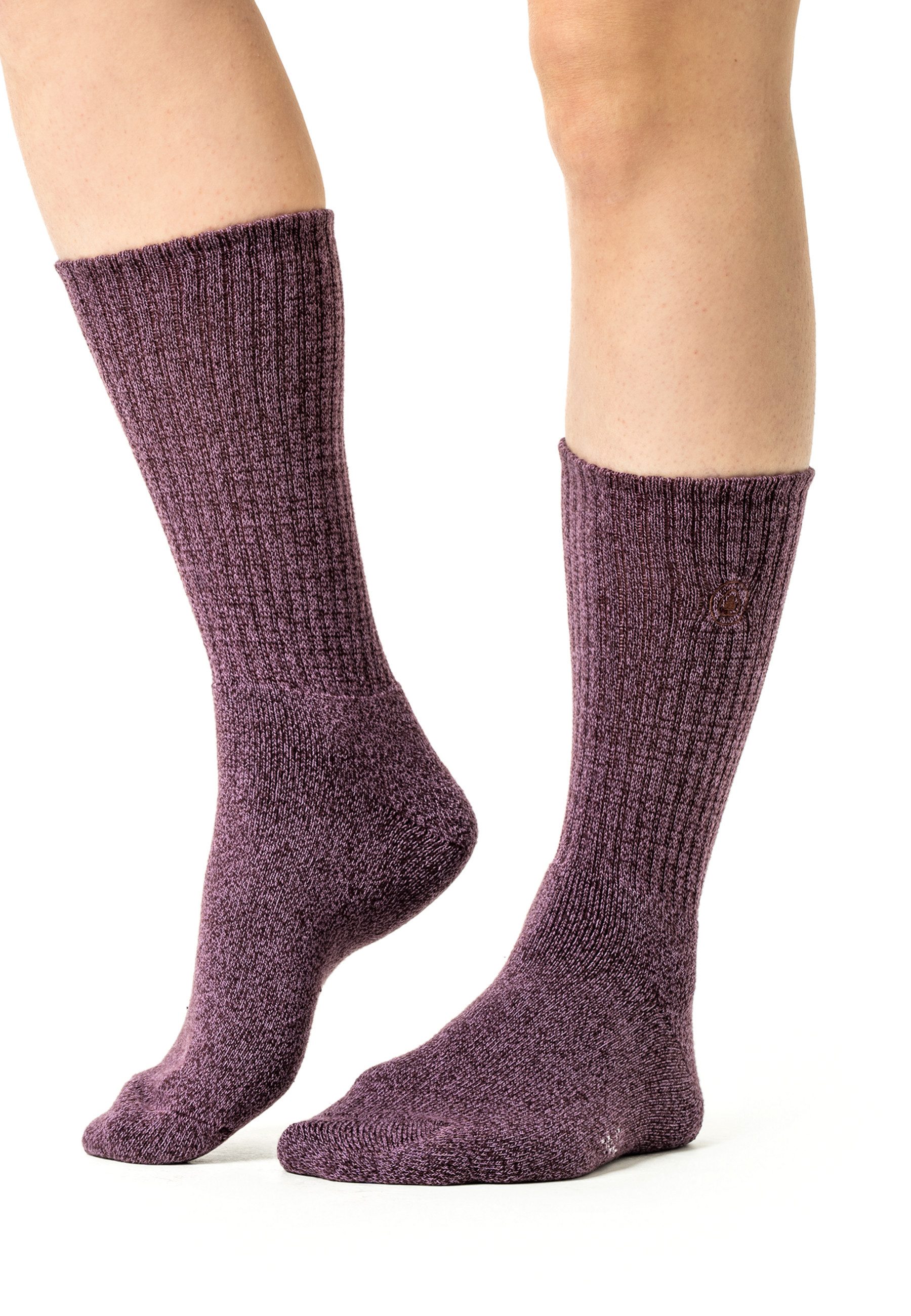 LIVING CRAFTS Socken SARN, 2er Pack GOTS zertifiziert