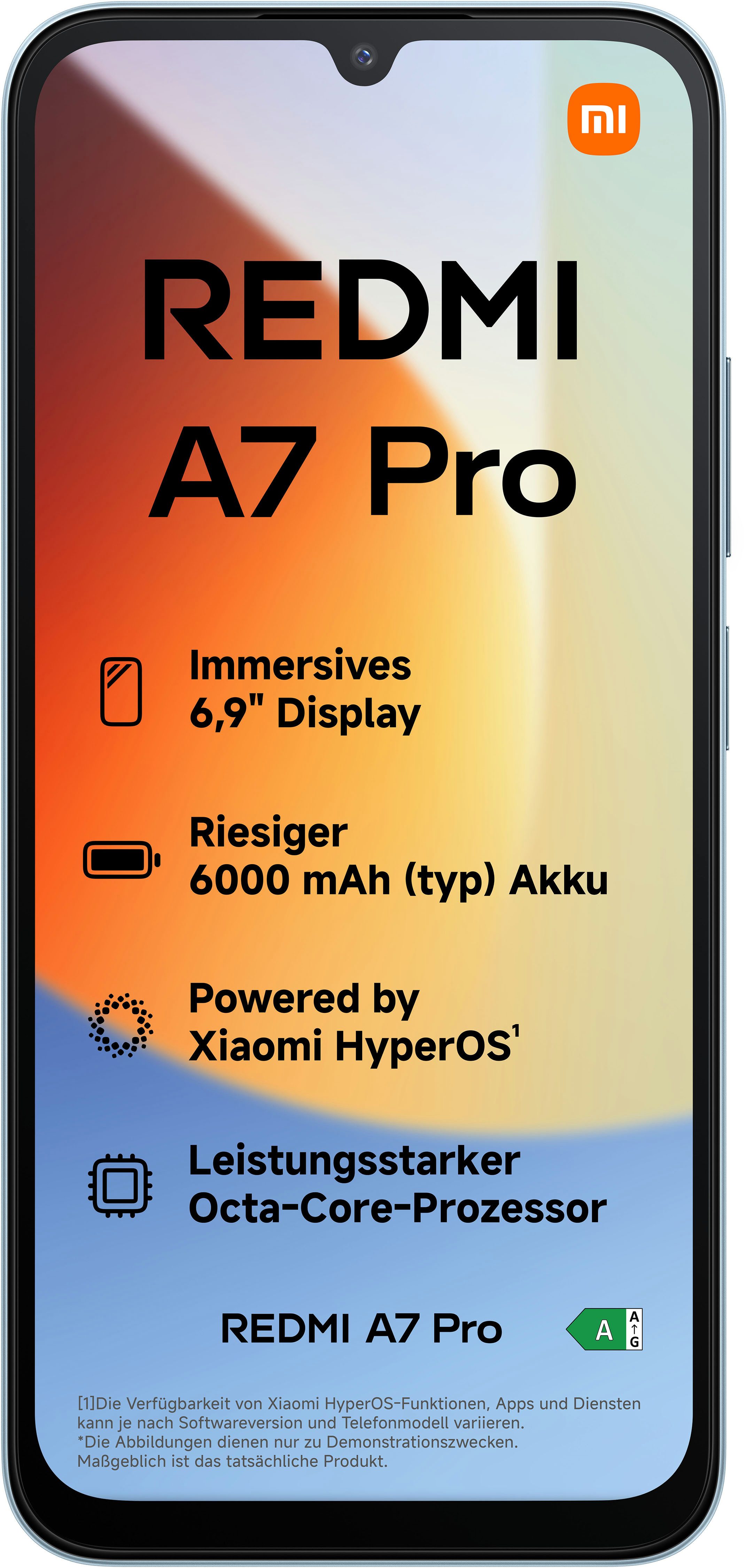 Xiaomi Redmi A7 Pro 4+64 GB Smartphone (17,52 cm/6,9 Zoll, 64 GB Speicherplatz, 13 MP Kamera)