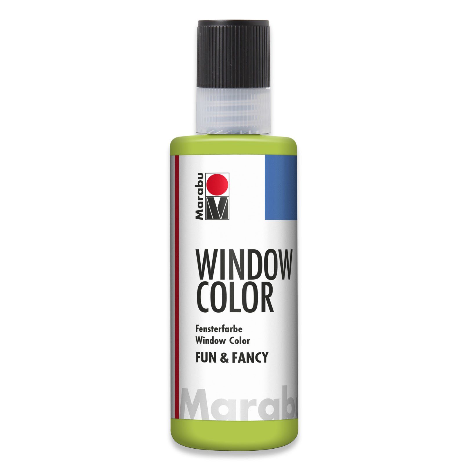 Sticker Marabu Window Color "fun & fancy", 80 ml, reseda (gelbgrün)