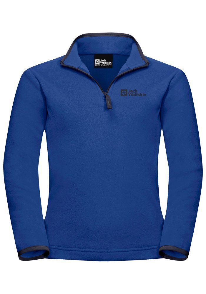 Jack Wolfskin Stehkragenpullover TAUNUS HALFZIP K nordic-sky | Stehkragenpullover