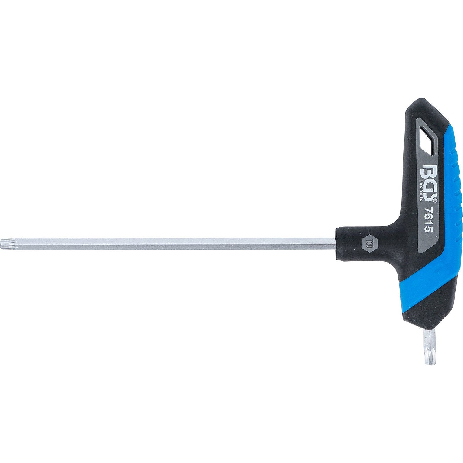 BGS Schraubendreher BGS Schraubendreher mit T-Griff T-Profil (für Torx) T30 - 7615
