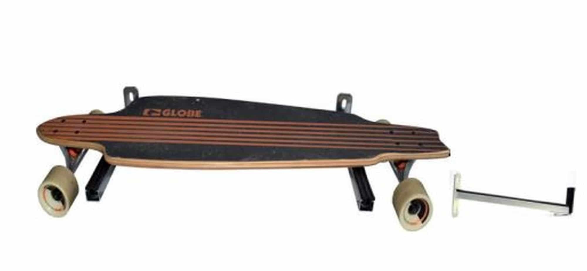 Longboardhalter (1 und qpool24 - FigoFix - Set oder Fahrradhalter Snowboard- Ski- Set),