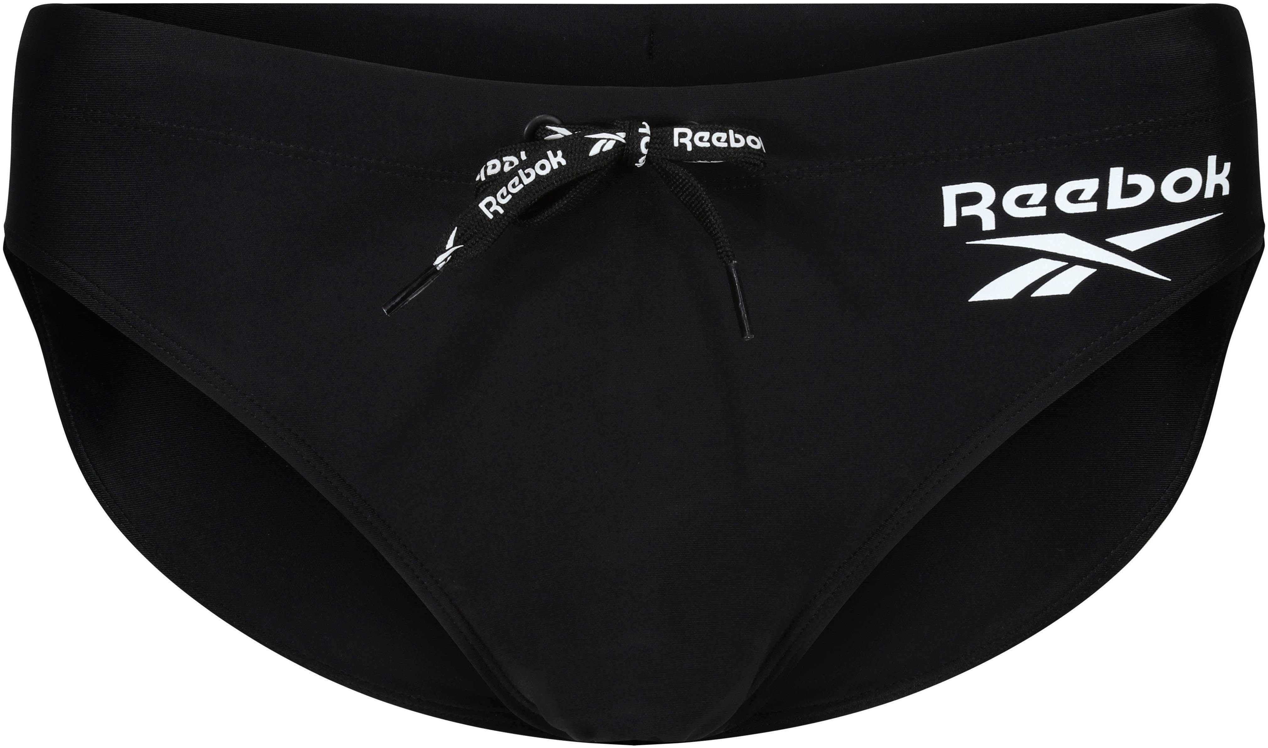 Reebok Badeslip "Wells" (1-St) mit Kordel, mit Logoschriftzug, kurz, basic, günstig online kaufen