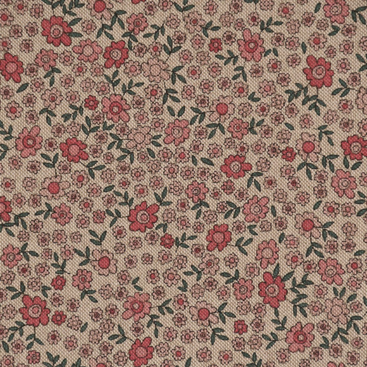SCHÖNER LEBEN. Tischdecke SCHÖNER LEBEN. Tischdecke Sweet Daisy Allover Blümchen natur rosa, handmade
