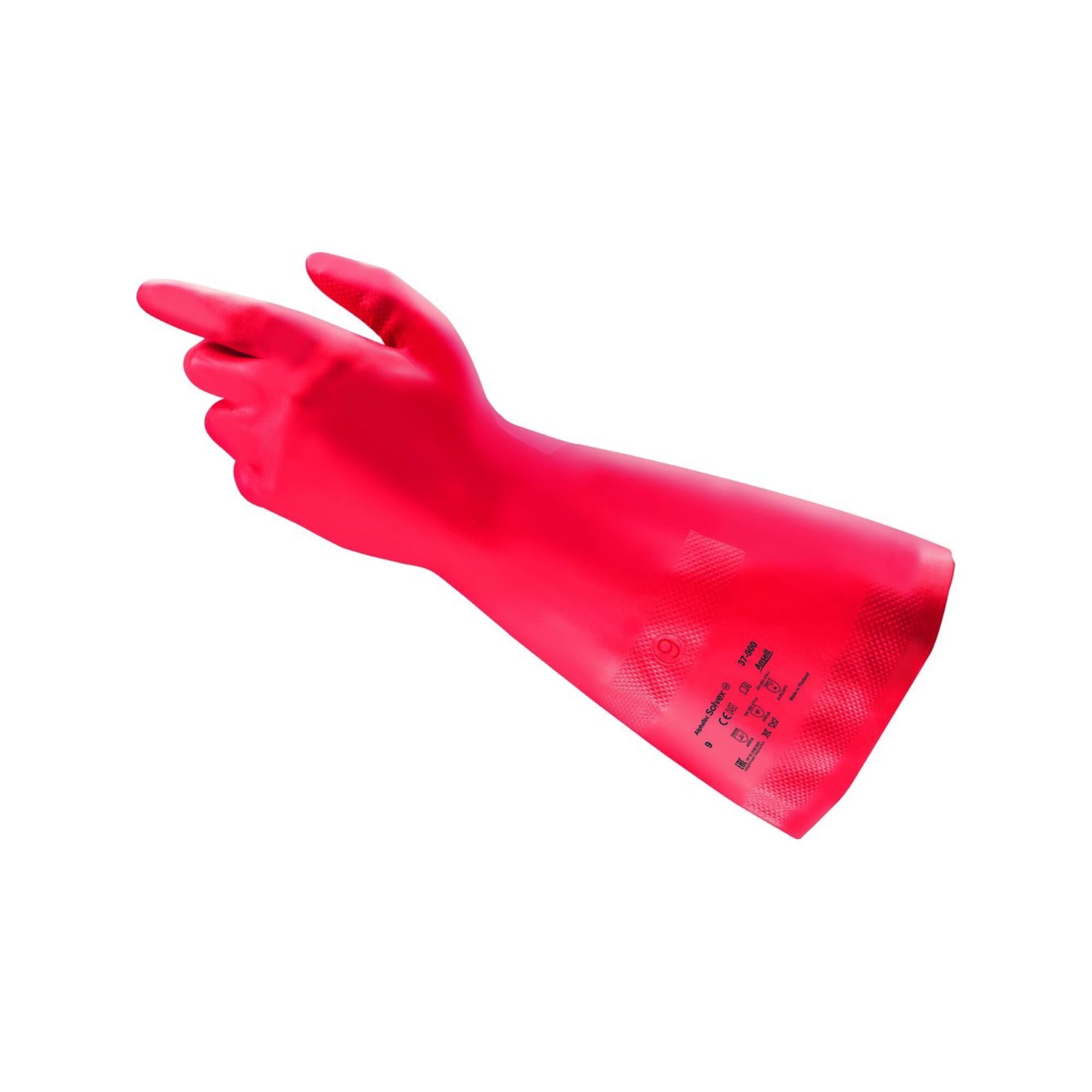 ANSELL Chemikalien-Schutzhandschuhe Ansell Handschuh AlphaTec-Solvex 37-900, Gr. 10 12 Stk