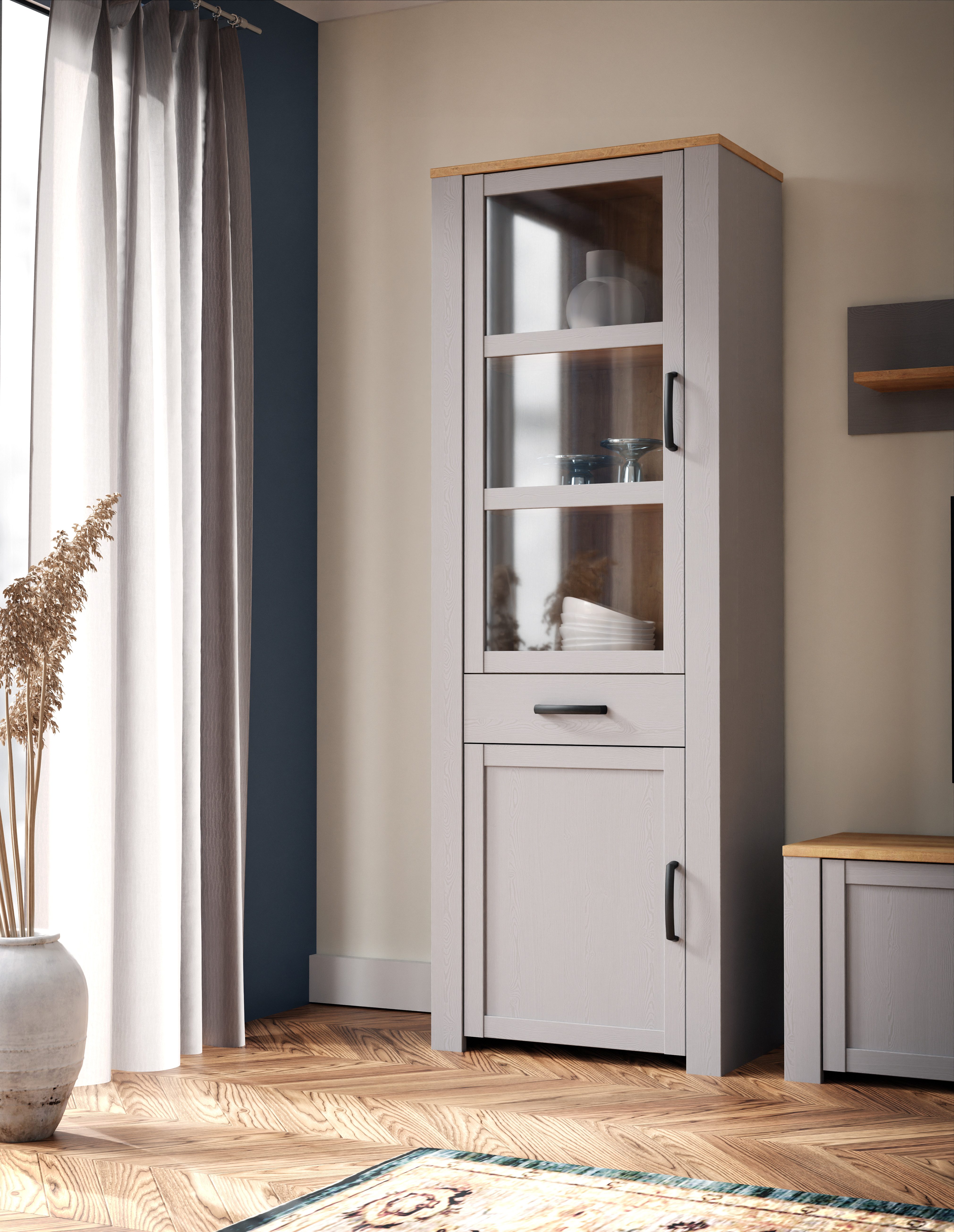 FORTE Highboard Bohol, Breite 71 cm