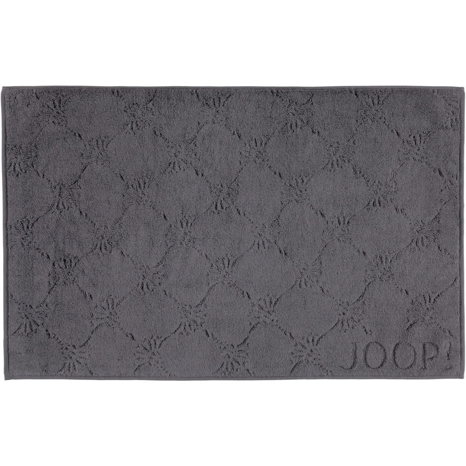 JOOP! Duschmatte Uni Cornflower 1670, 100% Baumwolle, eingewebtes JOOP!-Logo