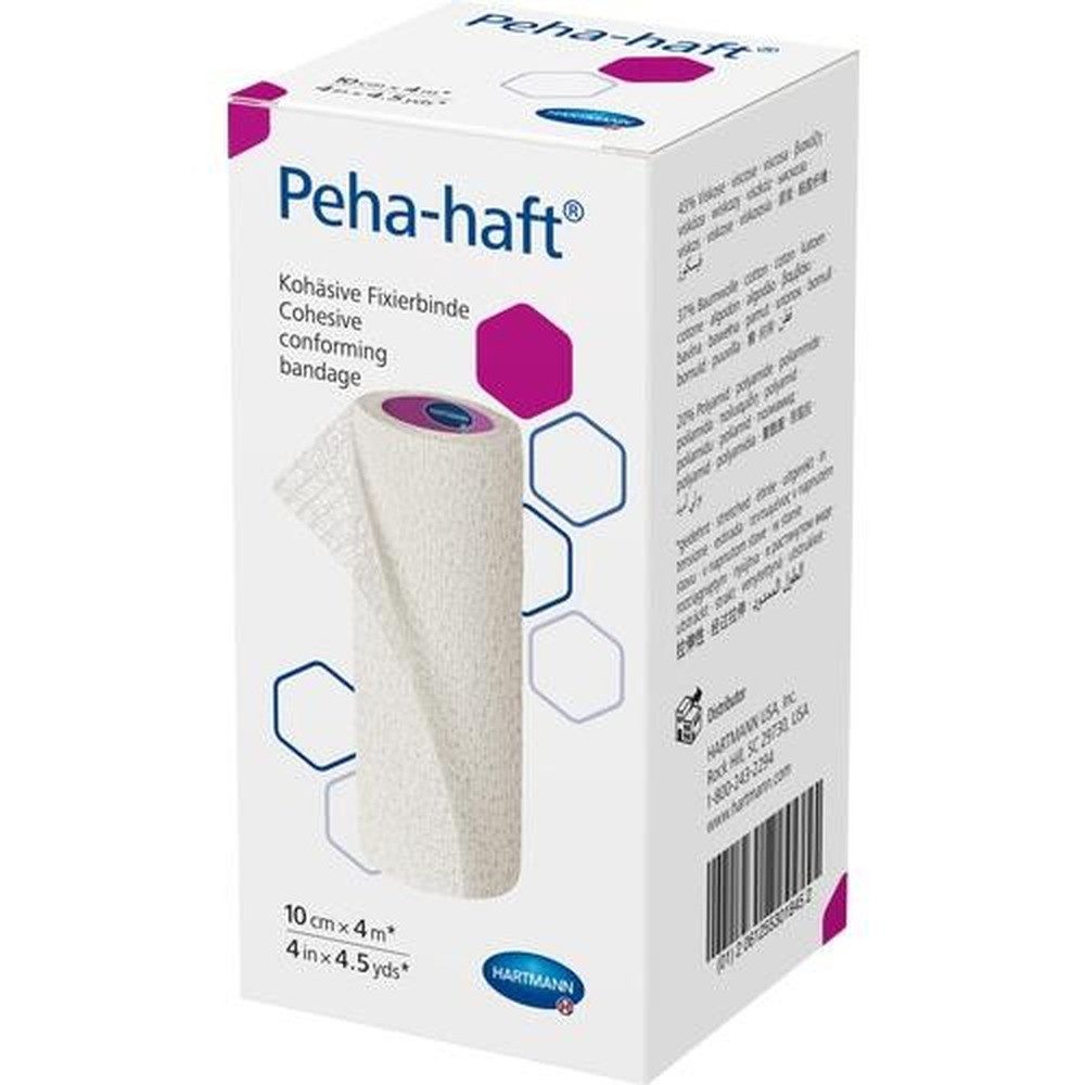 Peha-haft Bandage PEHA-HAFT Fixierbinde latexfrei 10 cmx4 m 1St