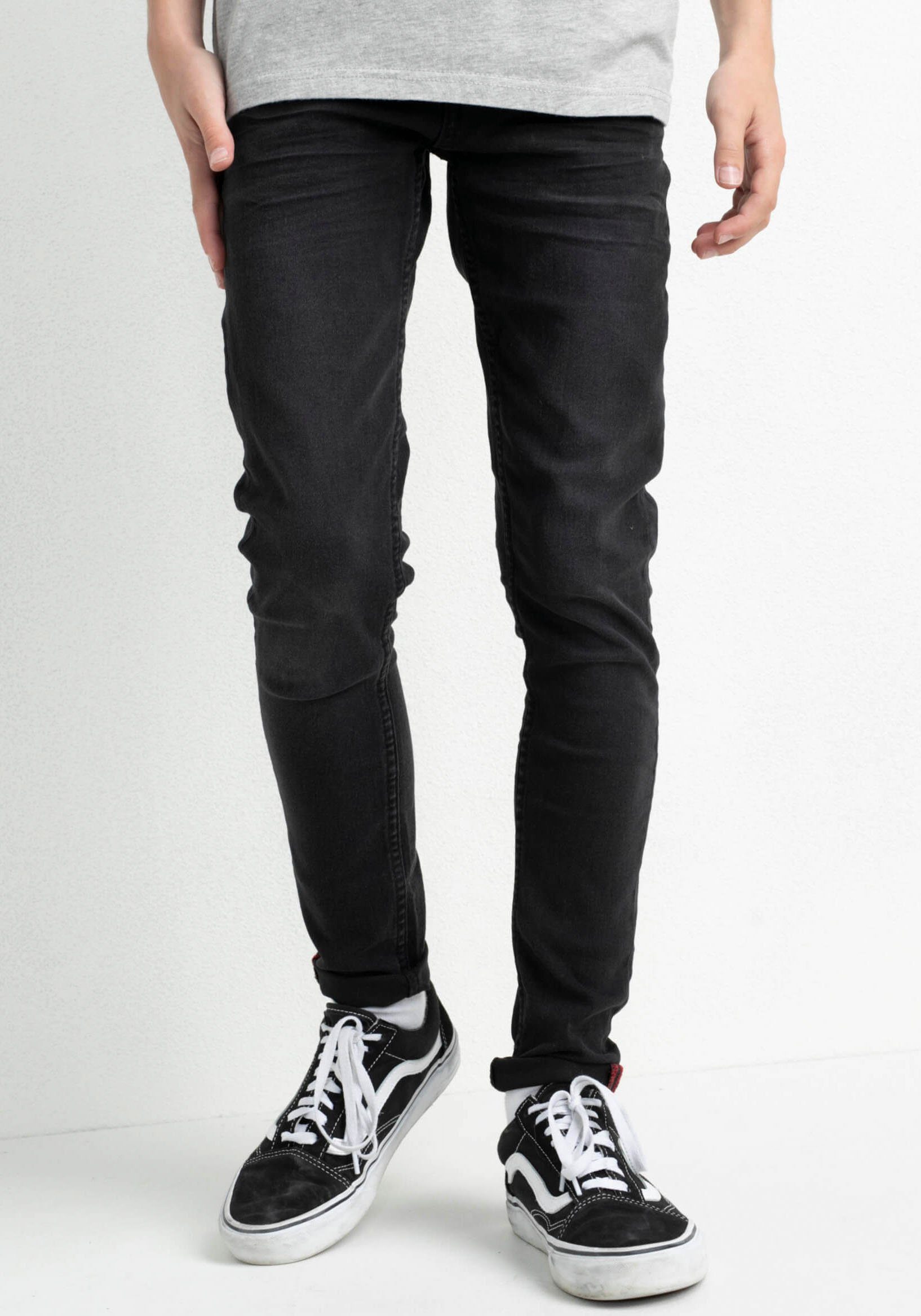 Stretch-Jeans Industries Petrol