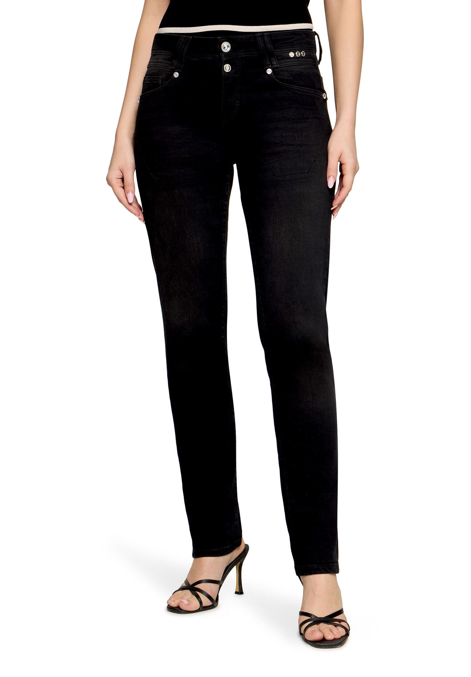 Betty Barclay Boyfriend-Jeans Damen mit Nieten