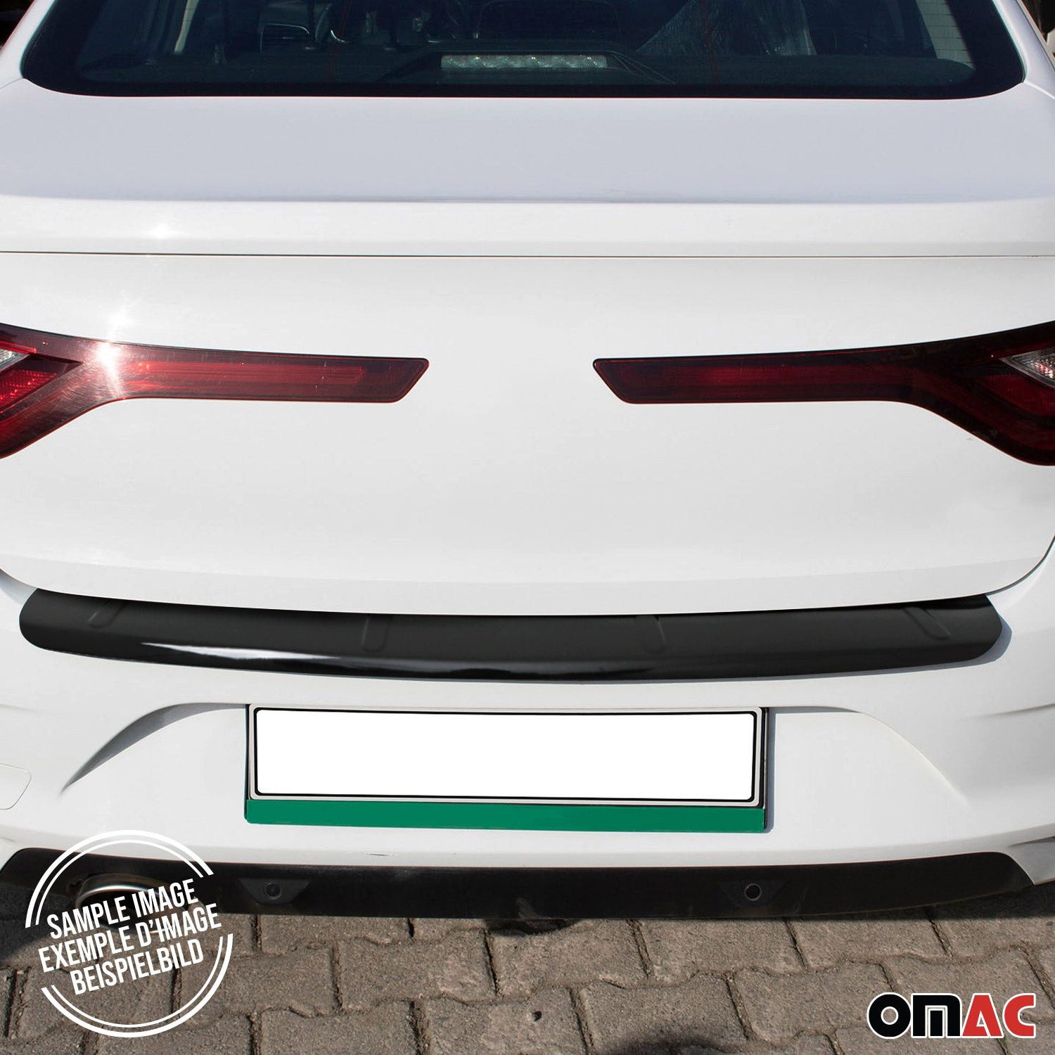 OMAC Ladekantenschutz für Opel Combo E Cargo 2019-2023 Schwarz ABS, Zubehör für Opel Combo E Cargo 2019-2023, Langlebig,Einfache Reinigung,Einfache Installation,Rostbeständig