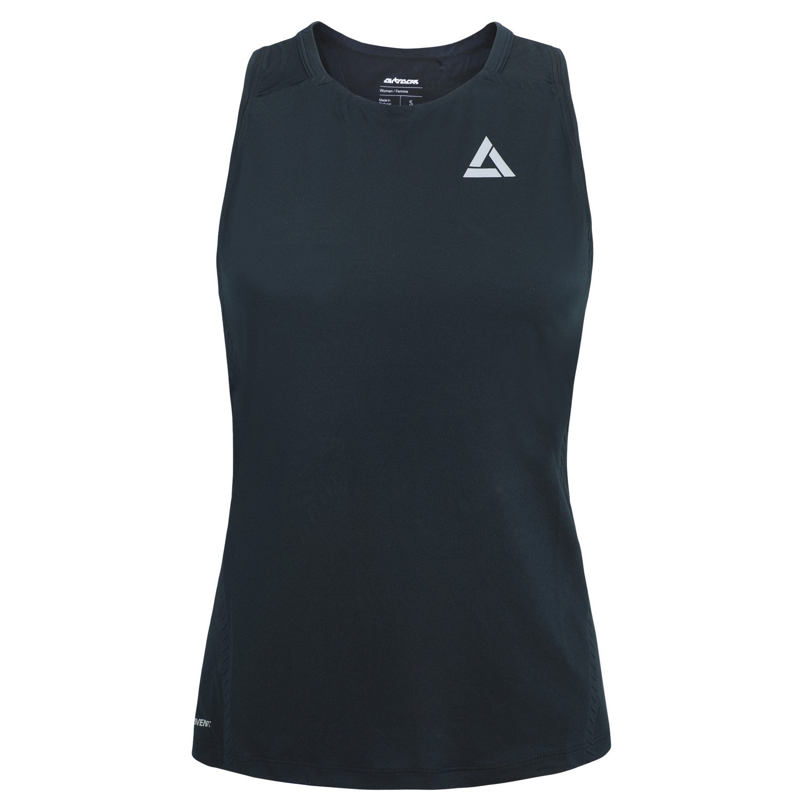 Airtracks Laufshirt Damen Funktions Laufshirt Ärmellos Kurzarm Pro Line (Funktionsshirt mit optimalem Tragekomfort Atmungsaktiv, Quick Dry Funktion) < XS S M L XL XXL >