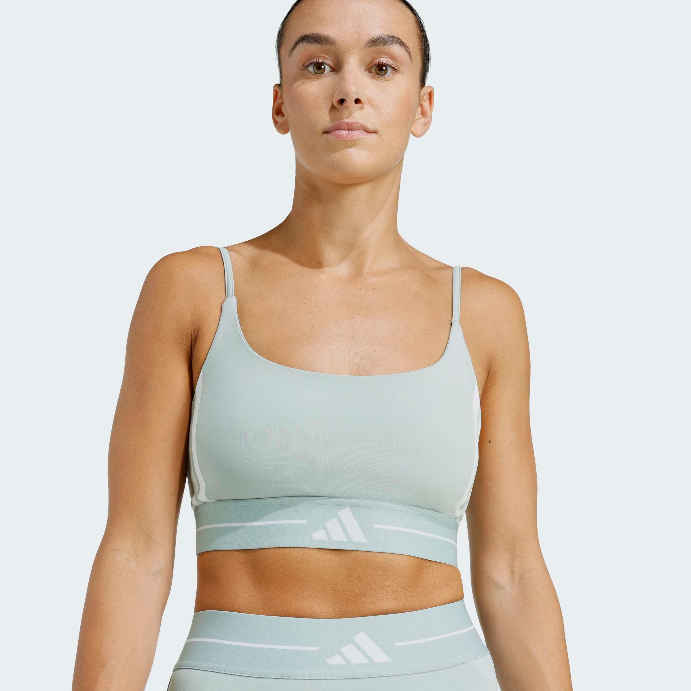 adidas Performance Sport-BH HYPERGLAM 3-STREIFEN LIGHT SUPPORT BH