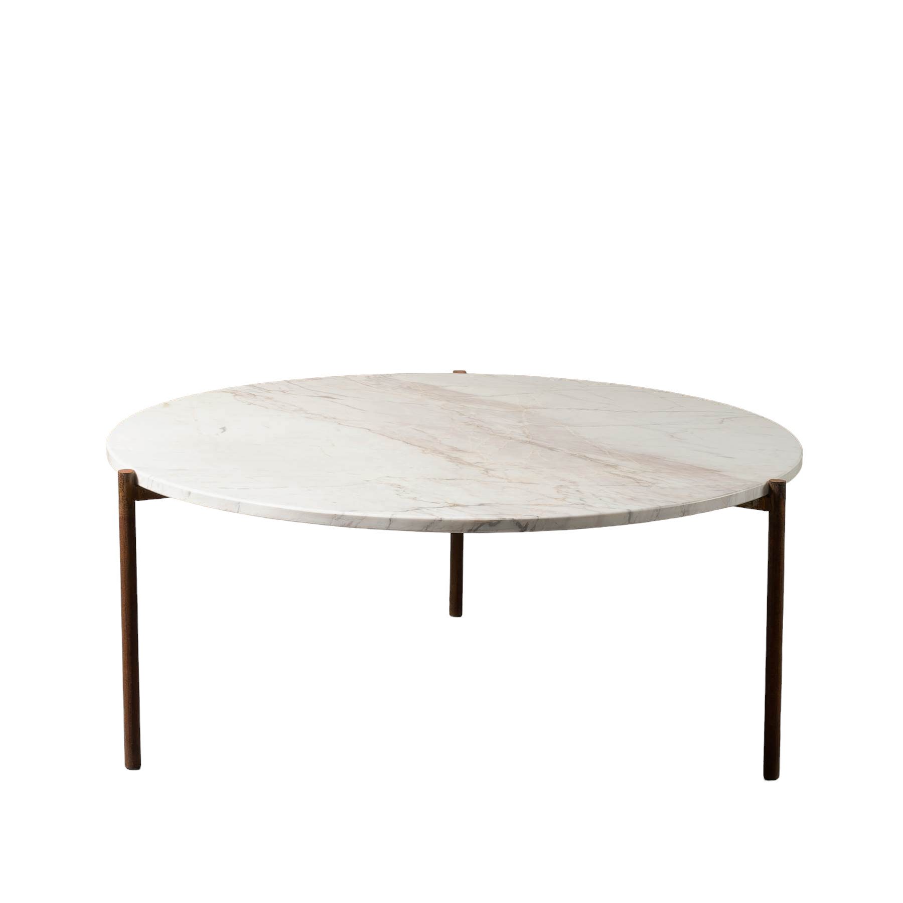 MAGNA Atelier Couchtisch ROM aus ECHTEM MARMOR für den Außenbereich, Gartentisch, Outdoor, nachhaltig, 78x40cm - 98x40cm
