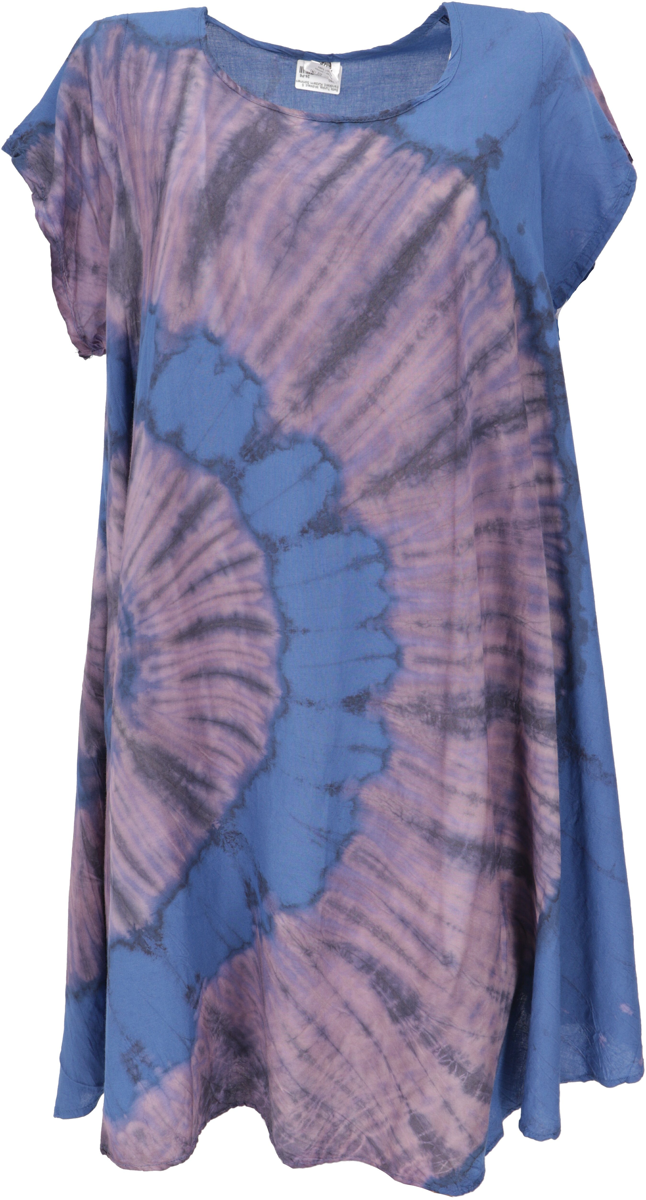 Guru-Shop Midikleid Batik Tunika, Midikleid, Strandkleid, günstig online kaufen